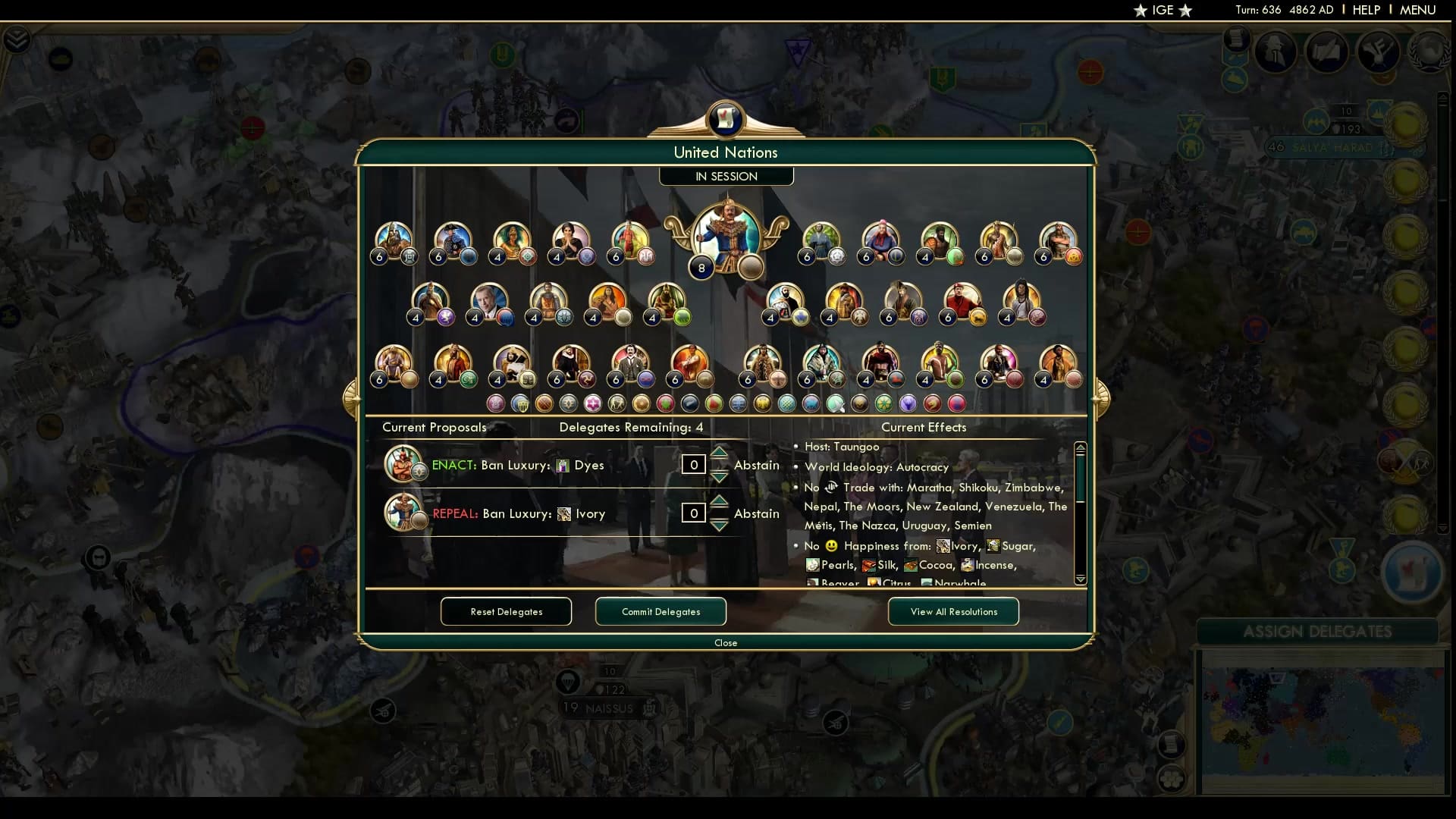 CBR In-Game Screenshot of World Congress