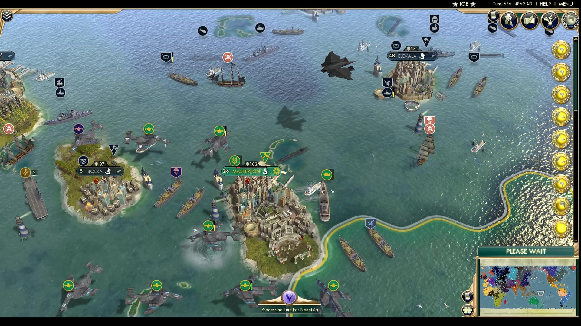 CBR In-Game Screenshot of Mastery of the seas