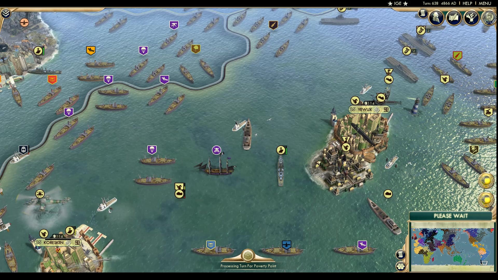 CBR In-Game Screenshot of Venetian vacation