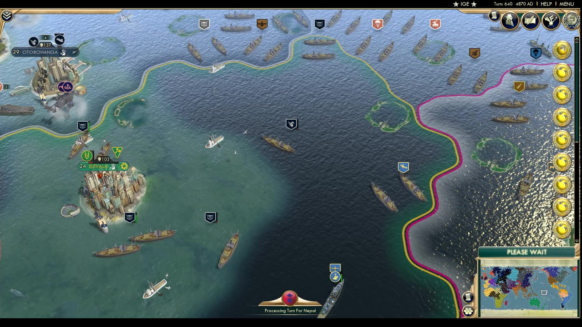 CBR In-Game Screenshot of Island massacre