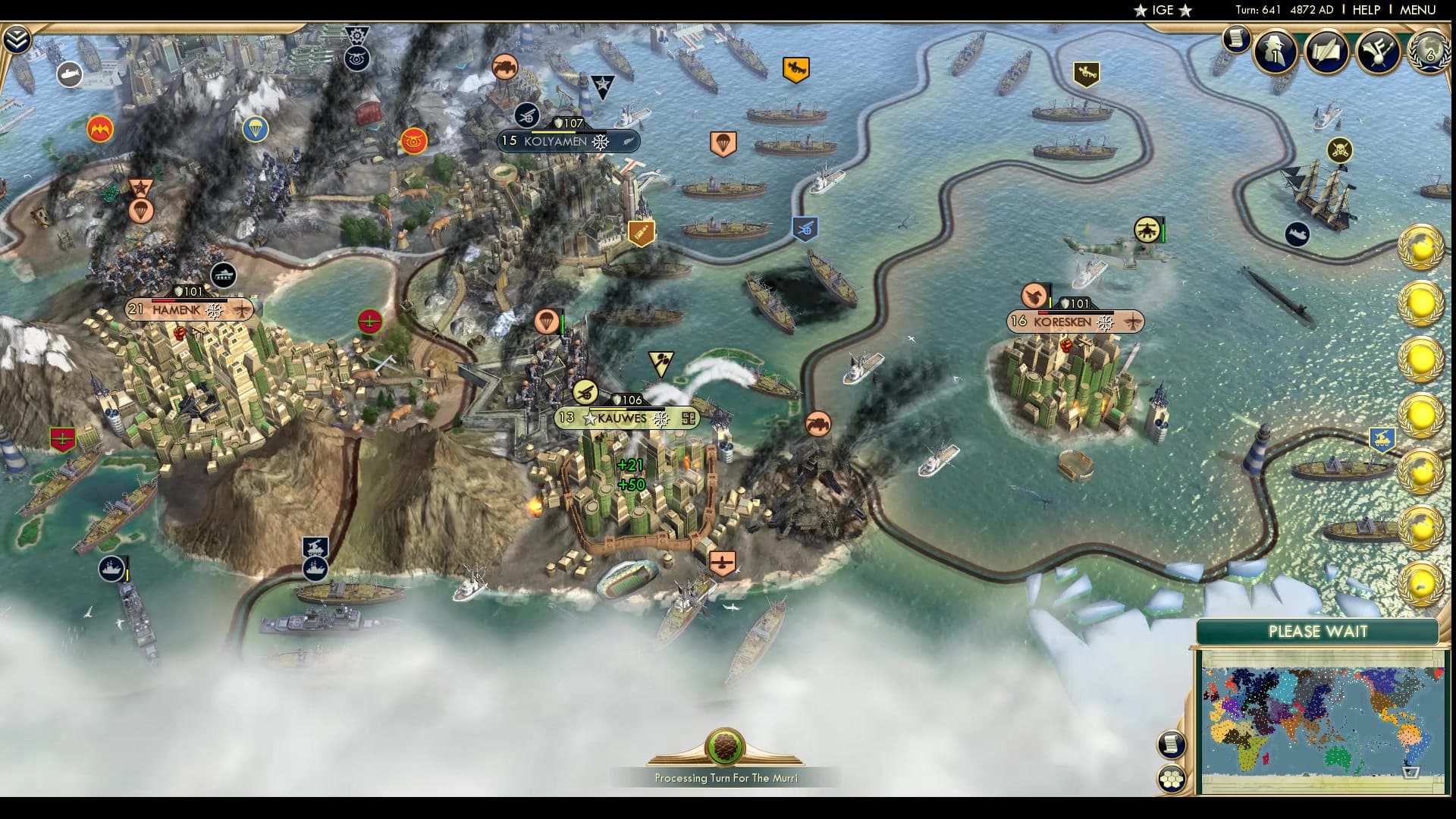 CBR In-Game Screenshot of The tightrope