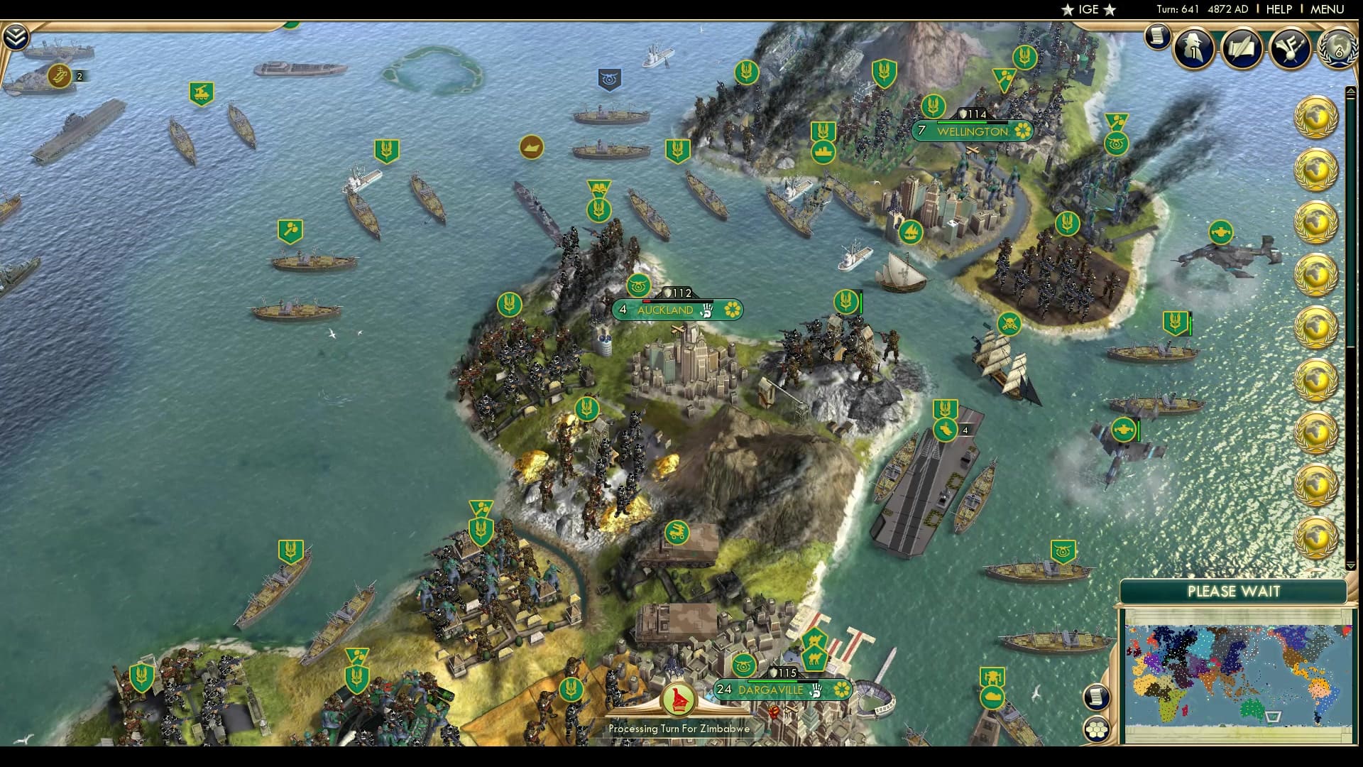 CBR In-Game Screenshot of How the mighty have fallen