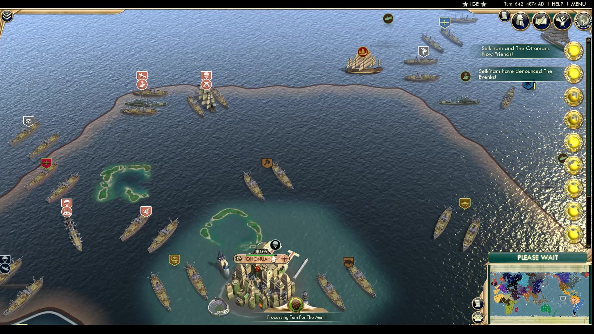 CBR In-Game Screenshot of Pacific getaway