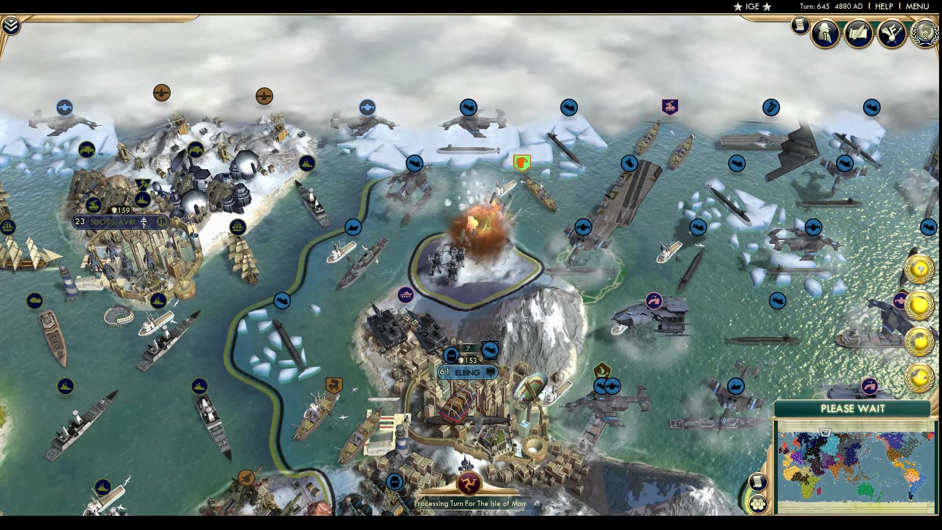 CBR In-Game Screenshot of Boom!