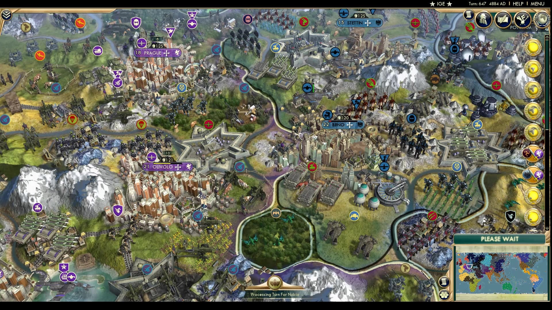 CBR In-Game Screenshot of Another great European war