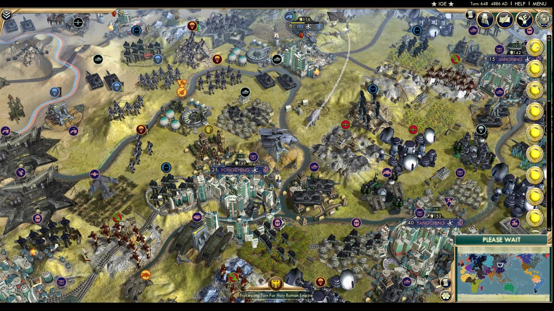 CBR In-Game Screenshot of A bit of change