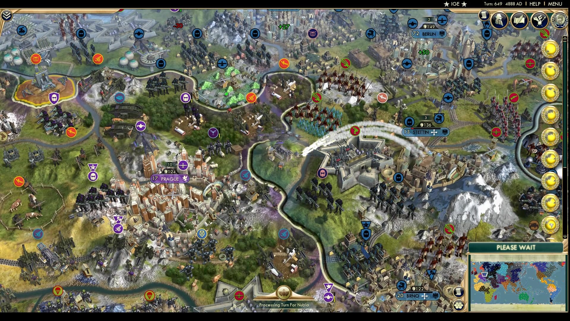 CBR In-Game Screenshot of World War Venice