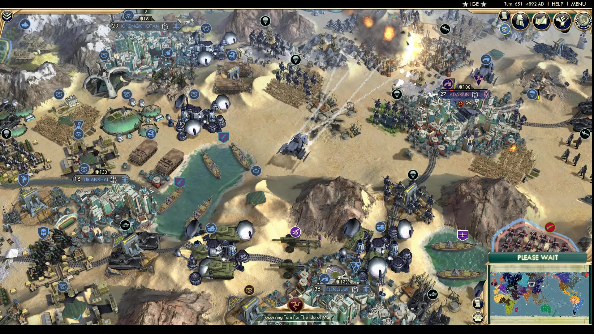 CBR In-Game Screenshot of Stable chaos