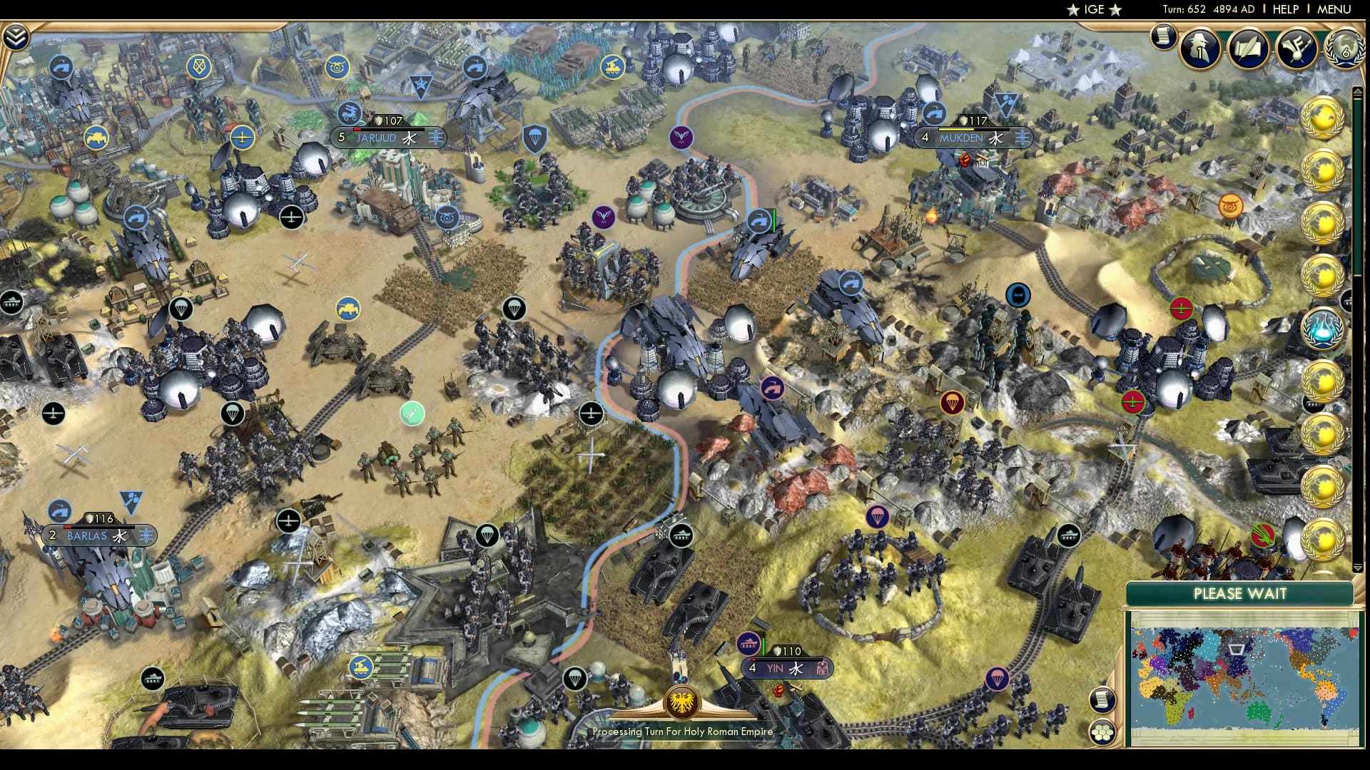 CBR In-Game Screenshot of Gothic struggles