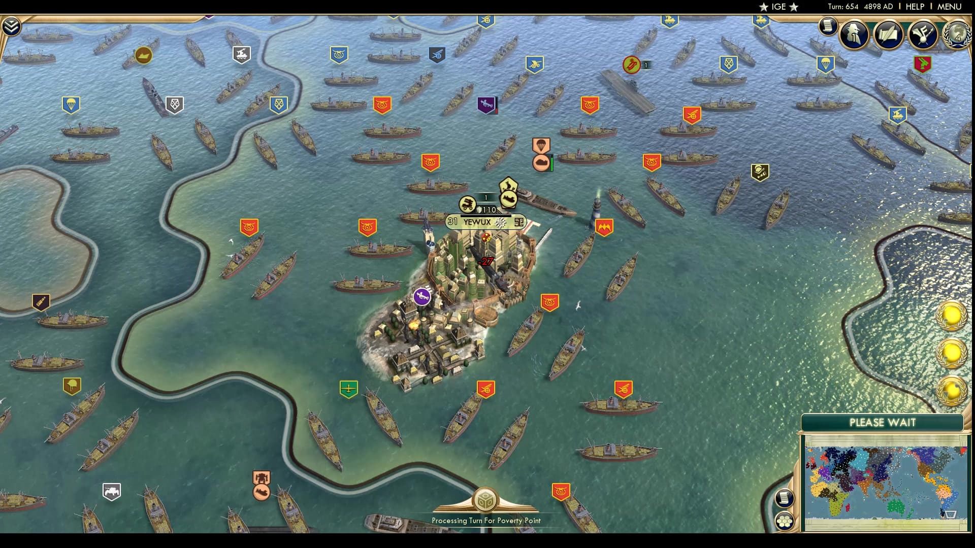 CBR In-Game Screenshot of Quick! Summon something big!