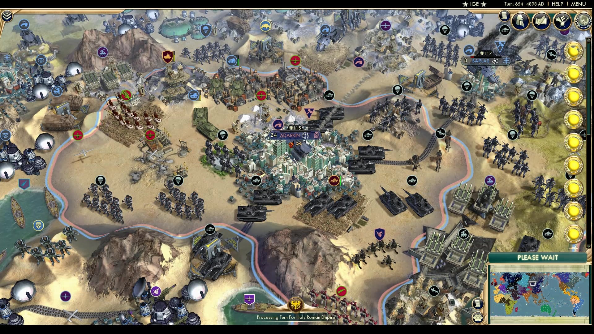 CBR In-Game Screenshot of The End…?