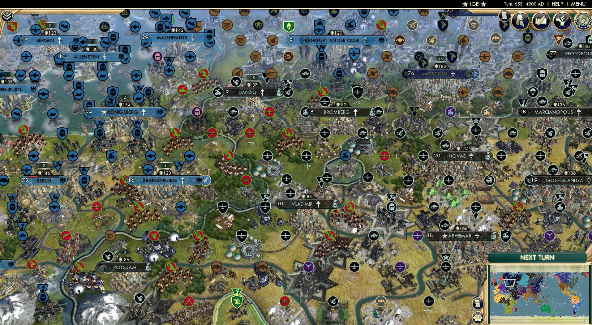 CBR In-Game Screenshot of Border mixing