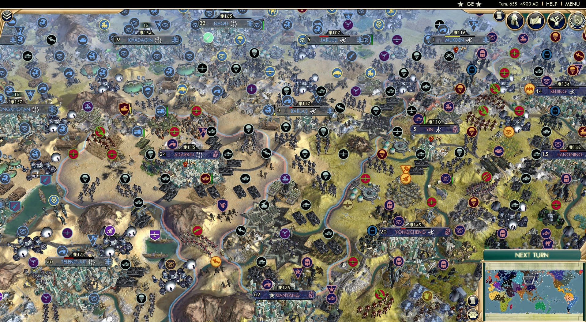 CBR In-Game Screenshot of Line in the sand