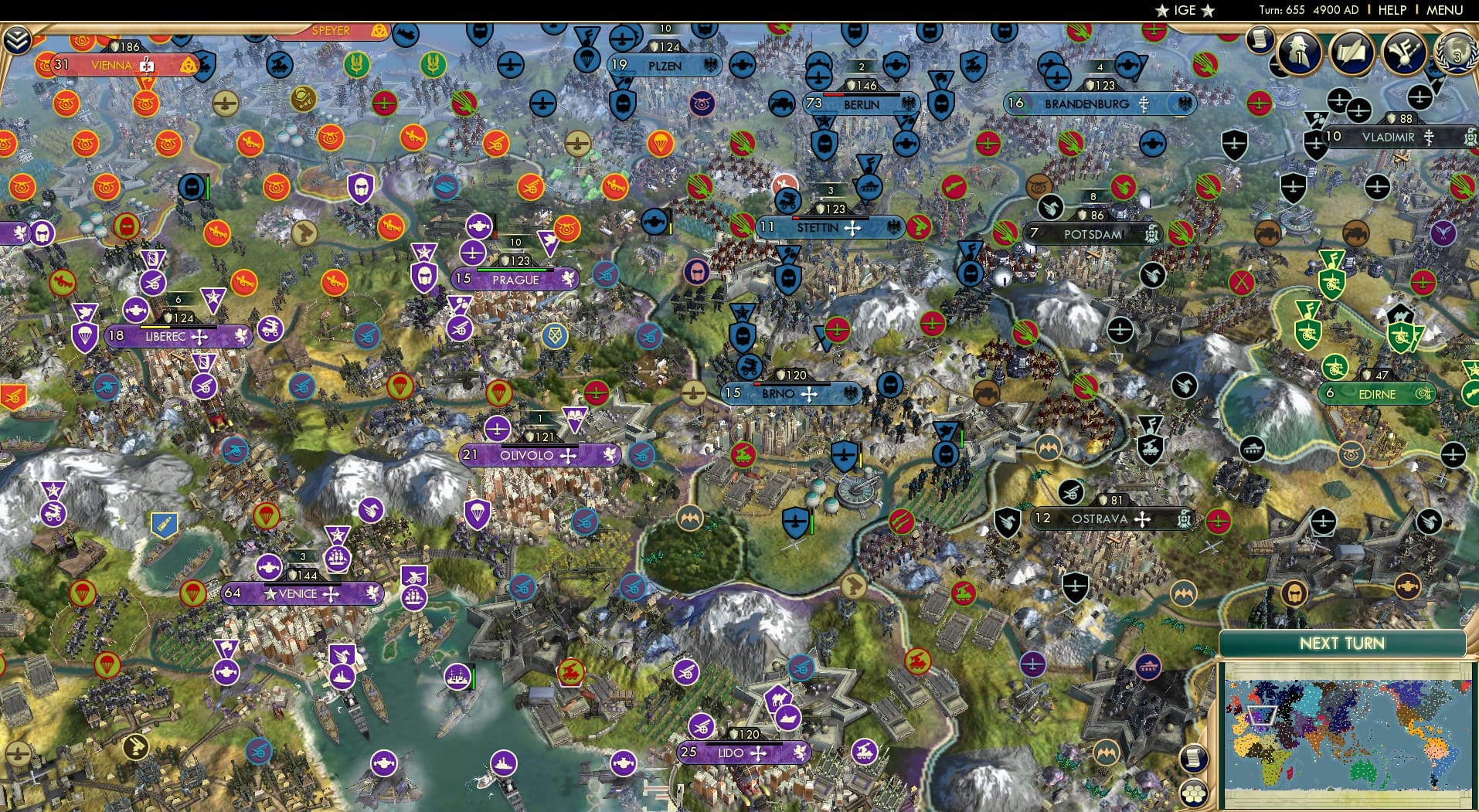 CBR In-Game Screenshot of Stuck