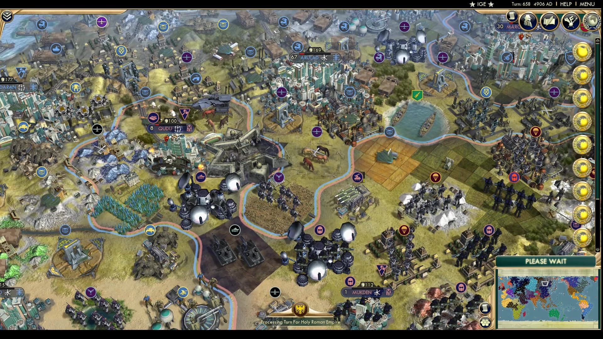 CBR In-Game Screenshot of Salt Their Wounds, Earth, and Pillars