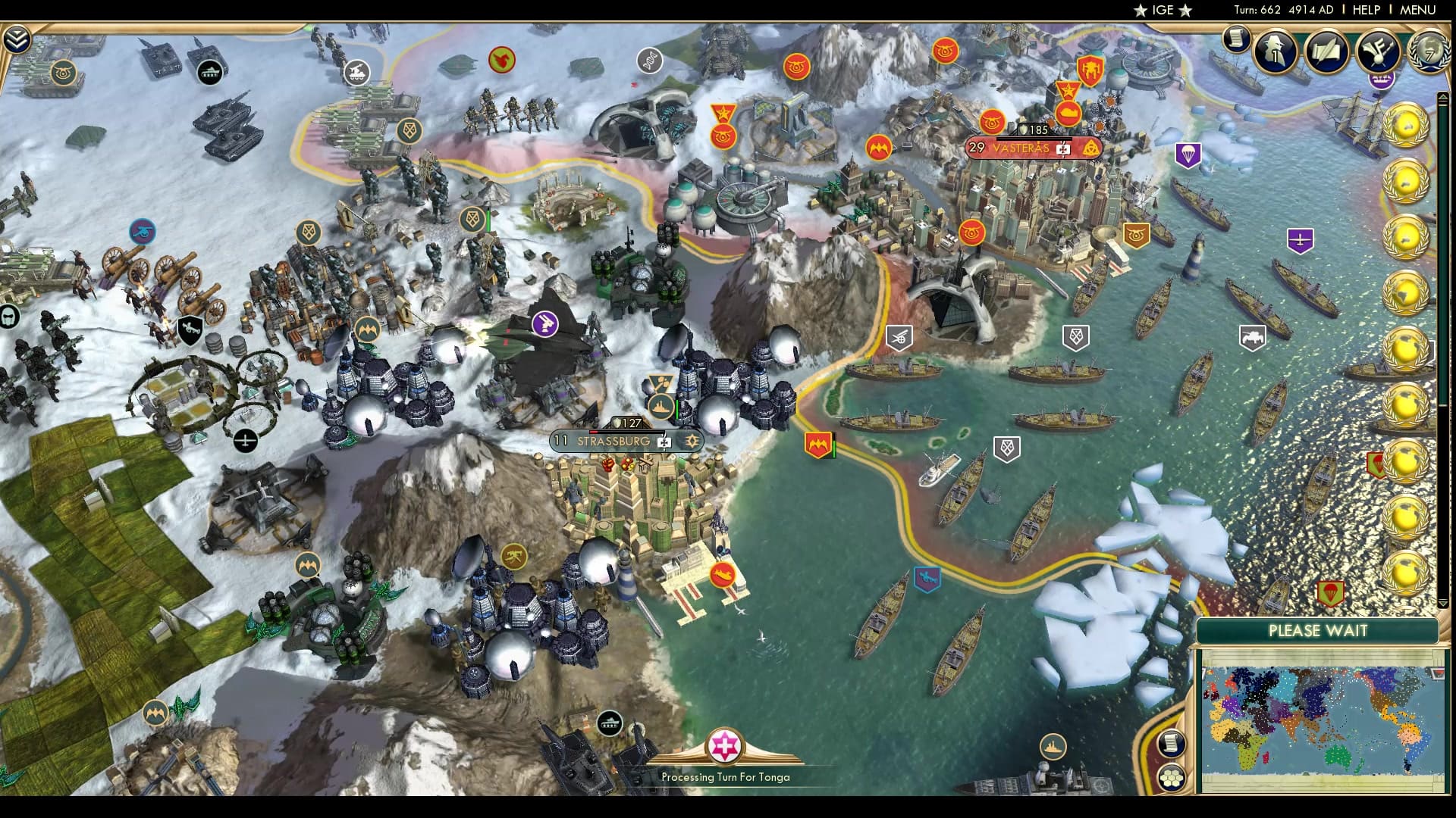 CBR In-Game Screenshot of Conquering the Cold