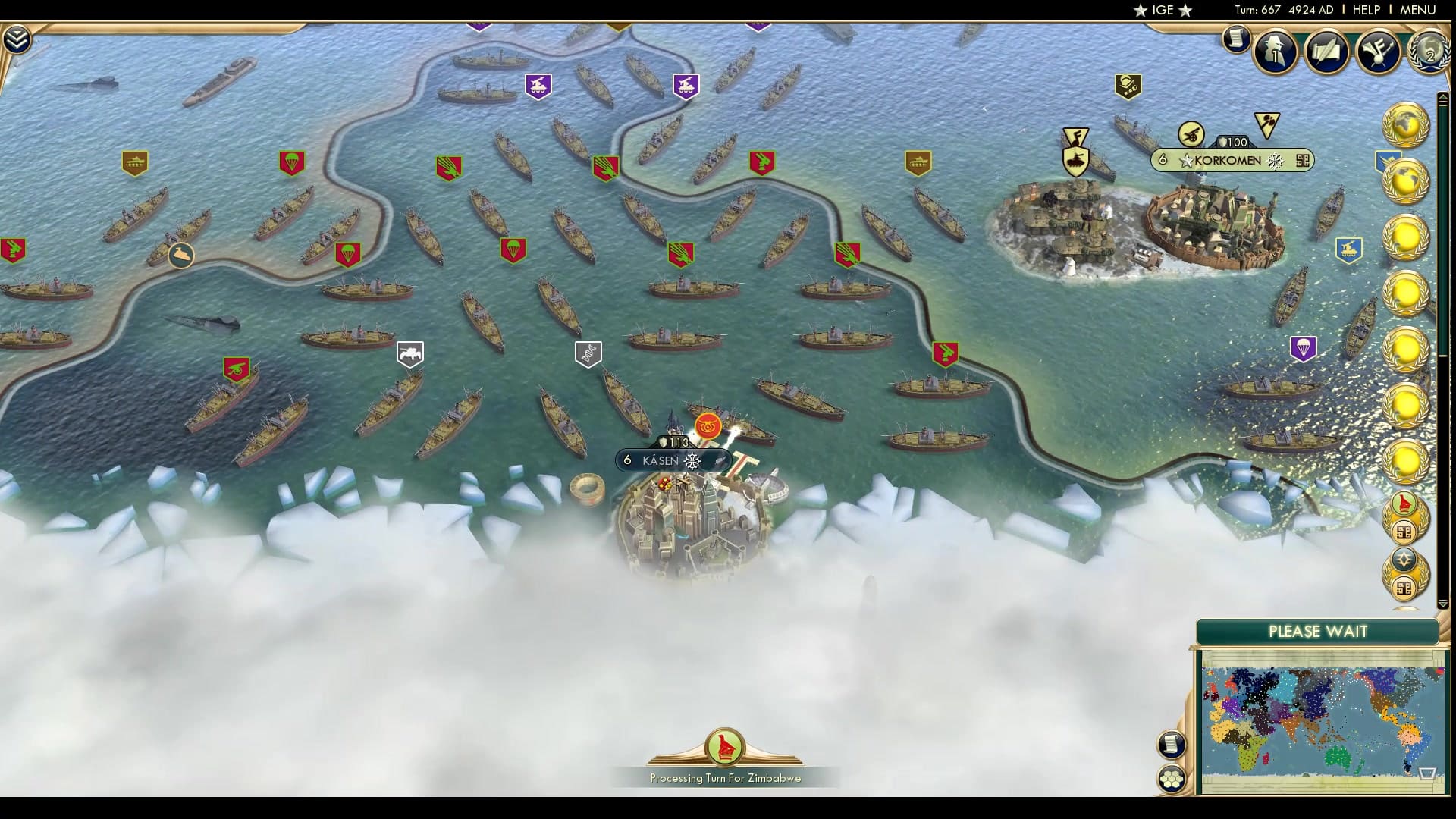 CBR In-Game Screenshot of Teetering on the Brink