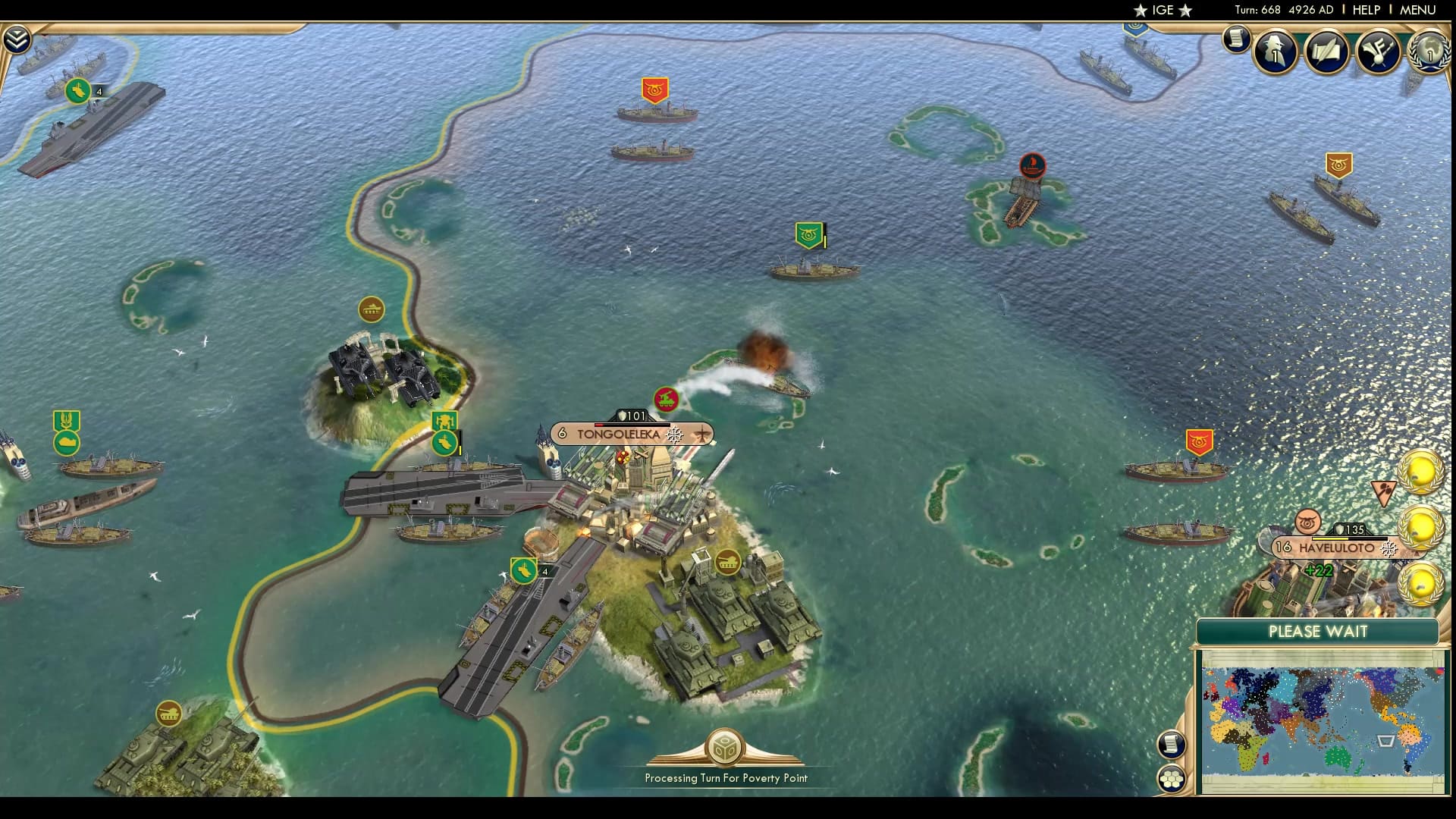 CBR In-Game Screenshot of The Voyage of Sailor Bansabira - Figure Eight Circuit