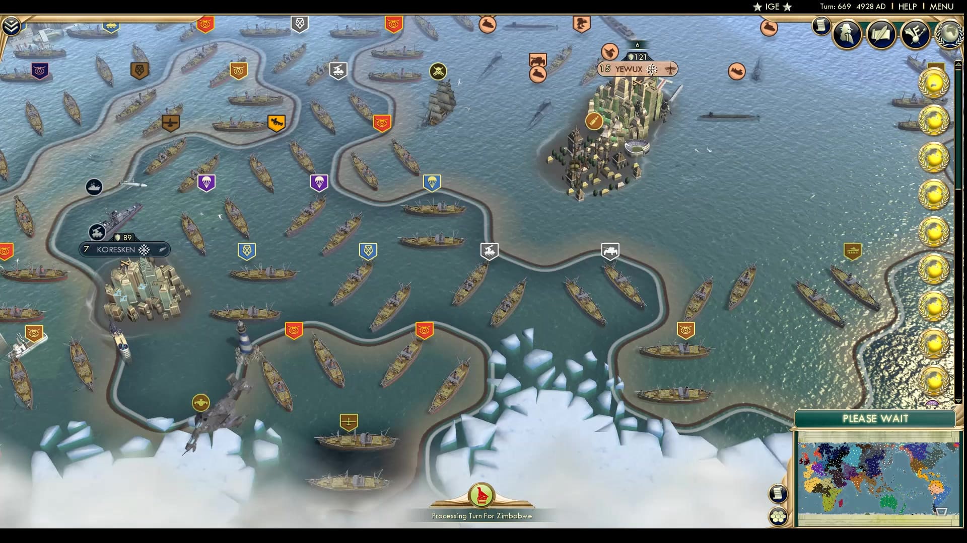 CBR In-Game Screenshot of Lines in the Water