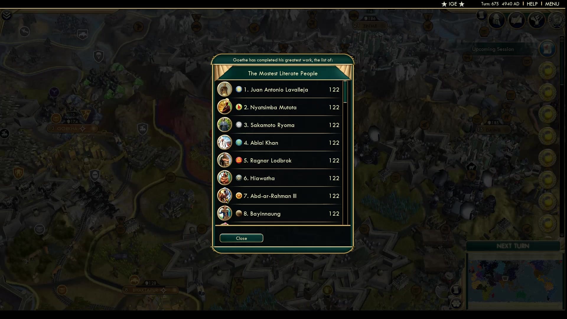 CBR In-Game Screenshot of ¡Leyendo arcoiris!