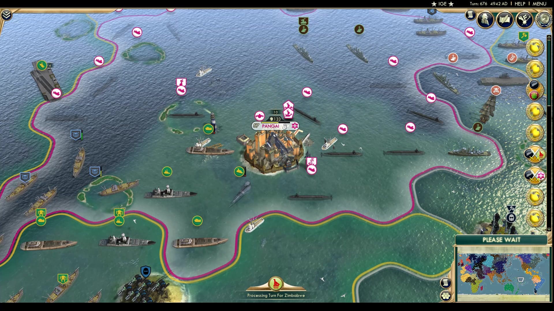 CBR In-Game Screenshot of Bread, Circuses, and Conquest