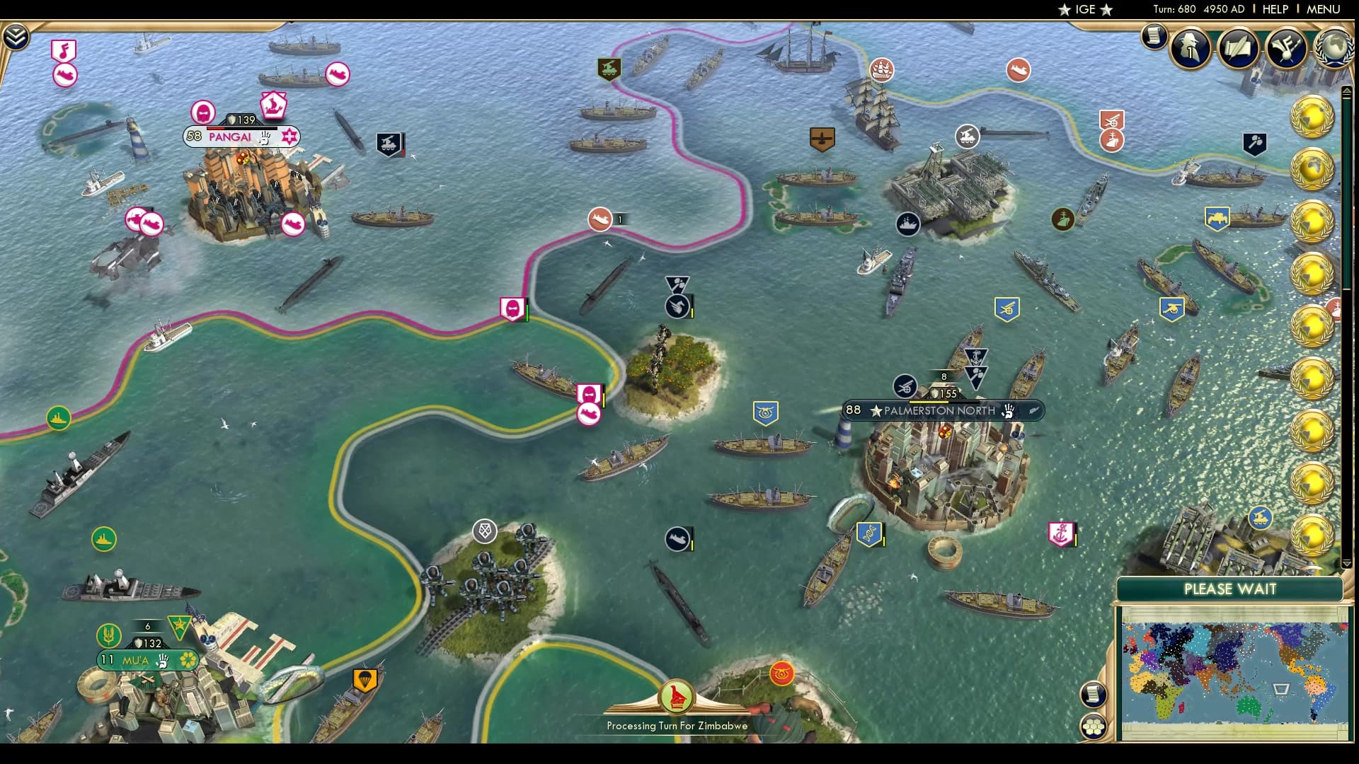 CBR In-Game Screenshot of We are the World, We are the Kiwis