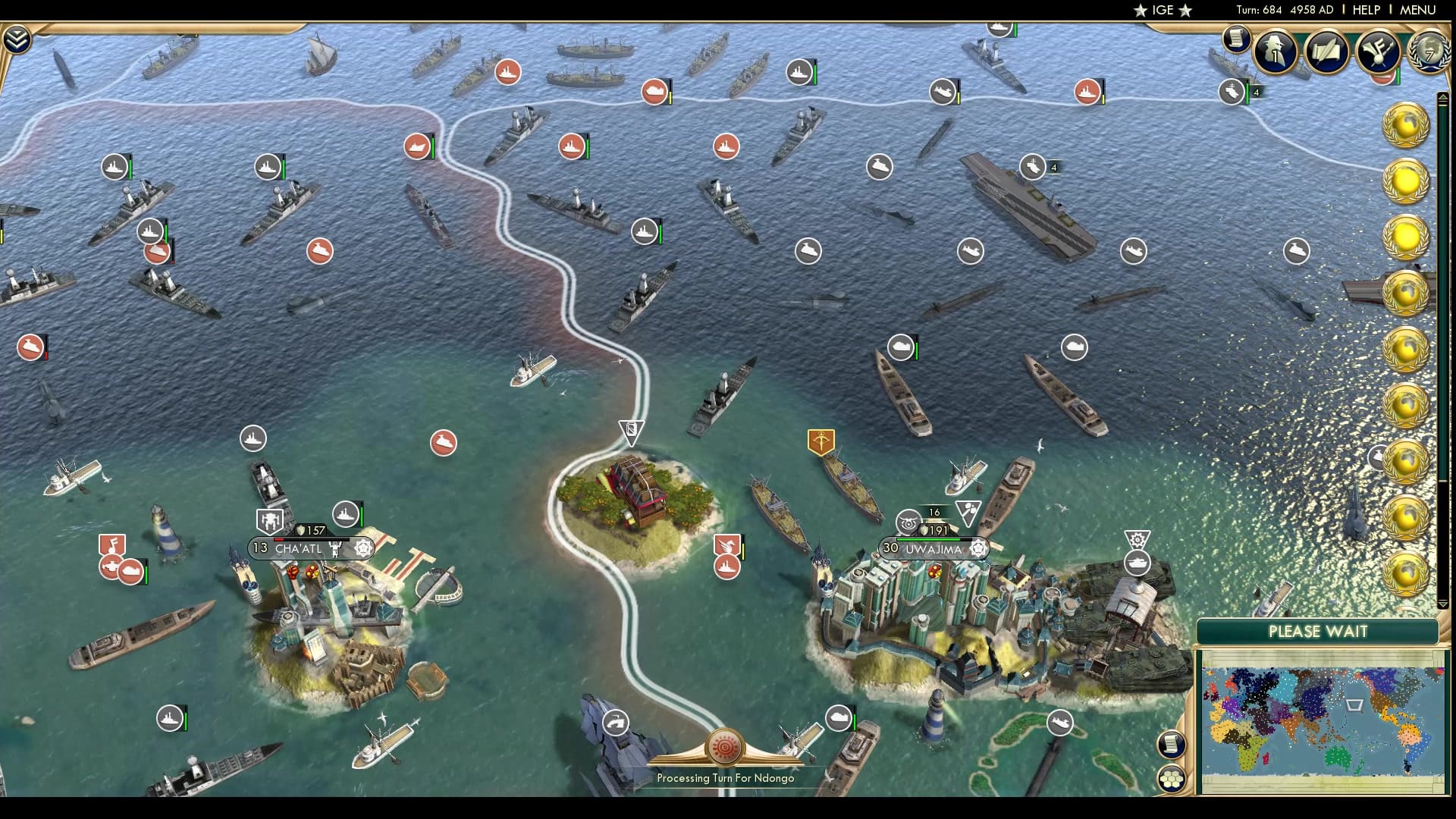 CBR In-Game Screenshot of Holiday in Hawai’i