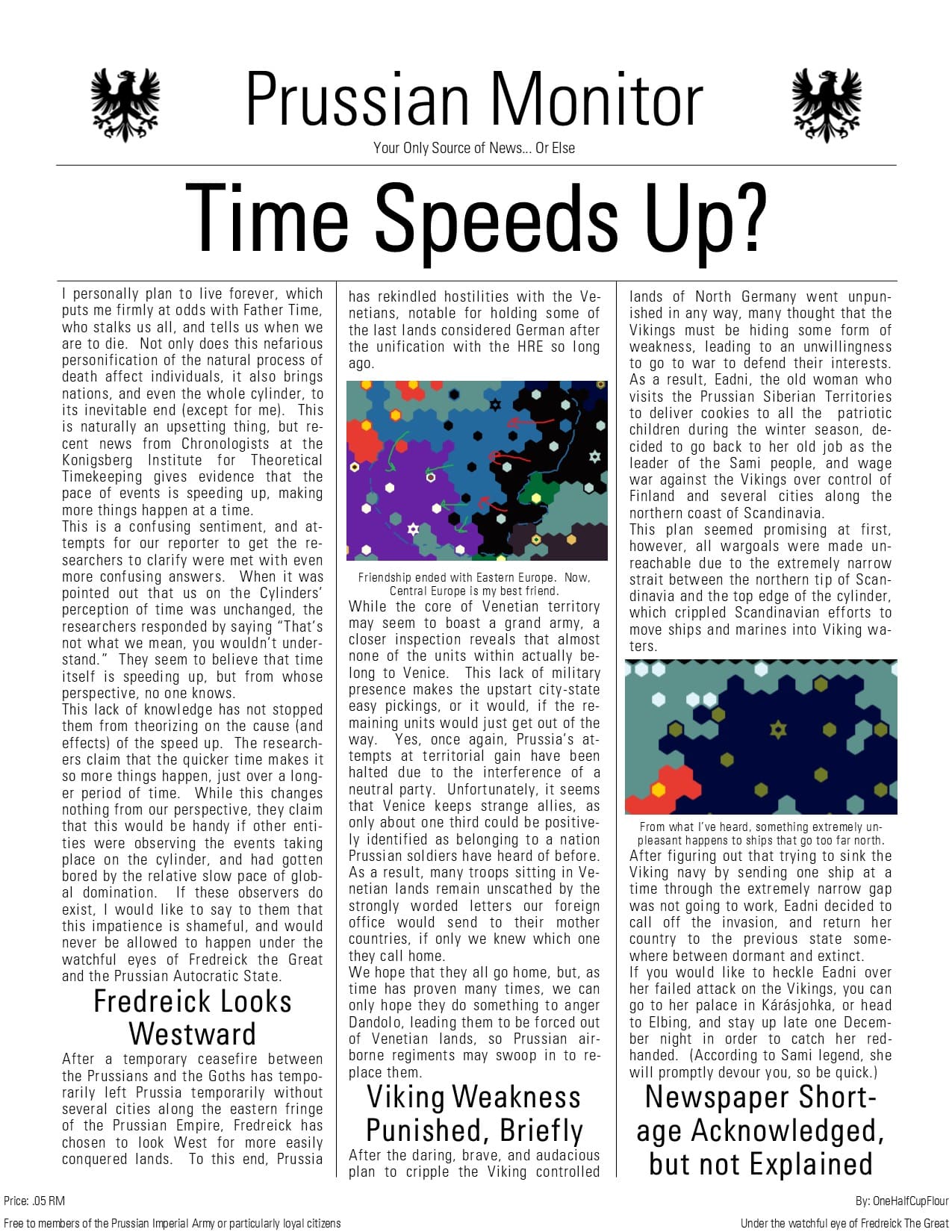 CBR In-Game Screenshot of OC of the Week