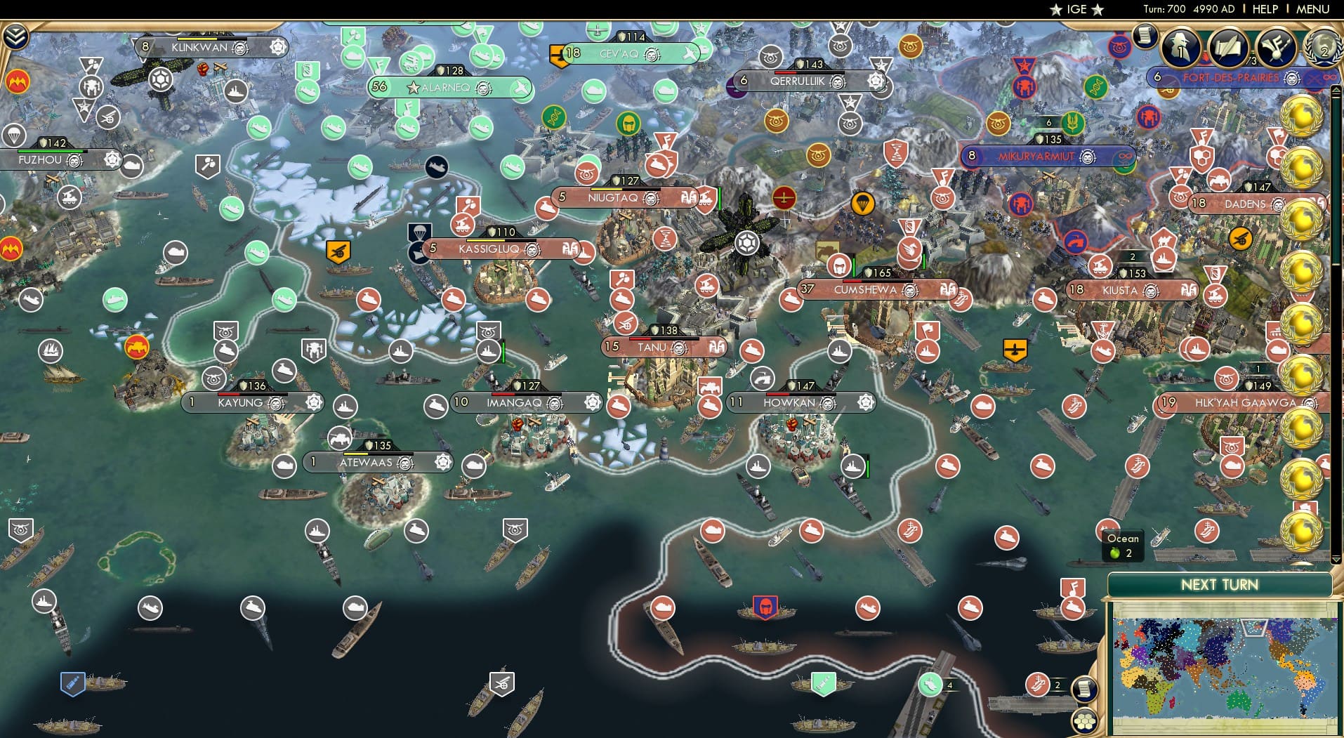 CBR In-Game Screenshot of Veni, Veni, Vici