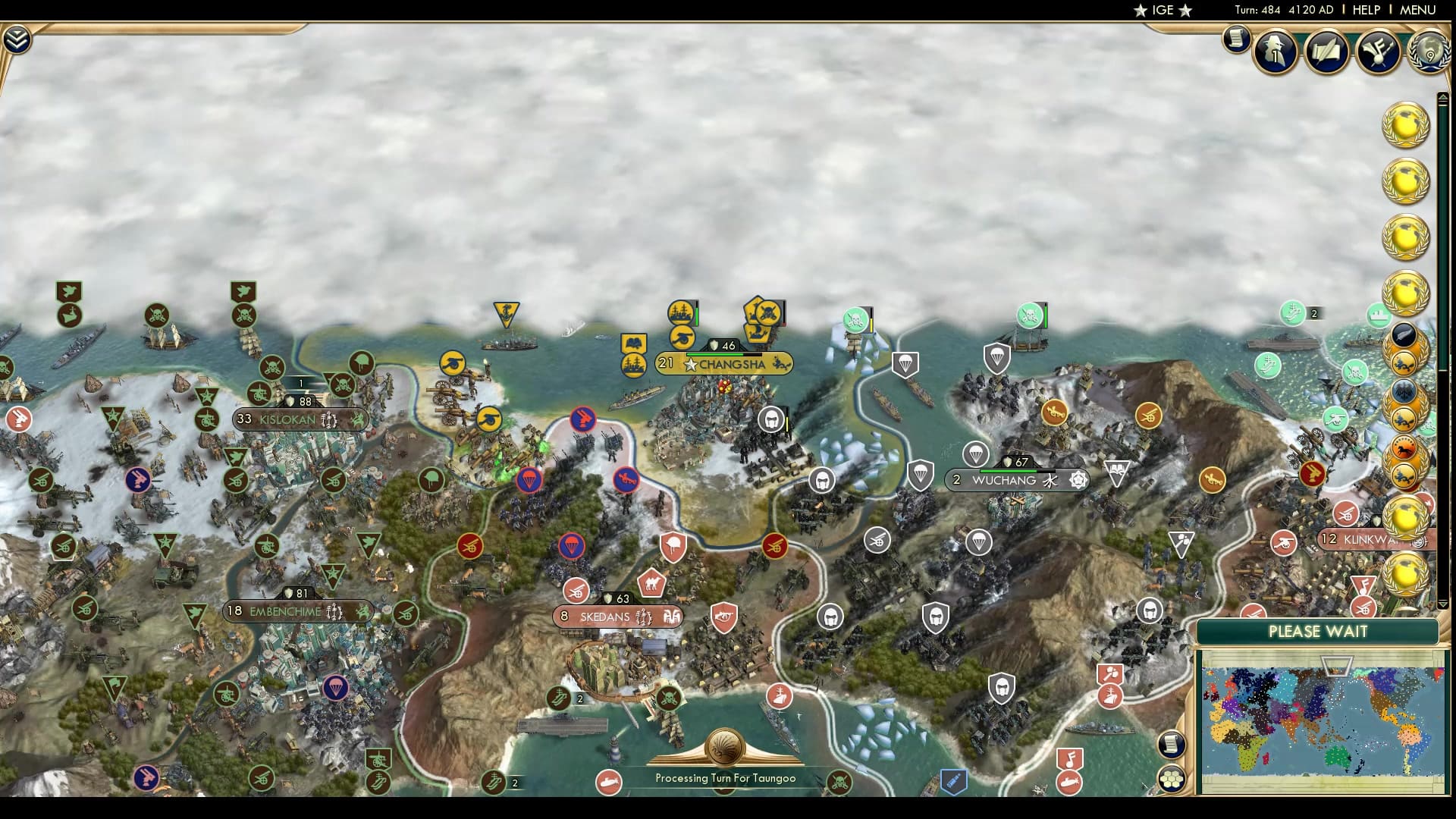CBR In-Game Screenshot of The Qing