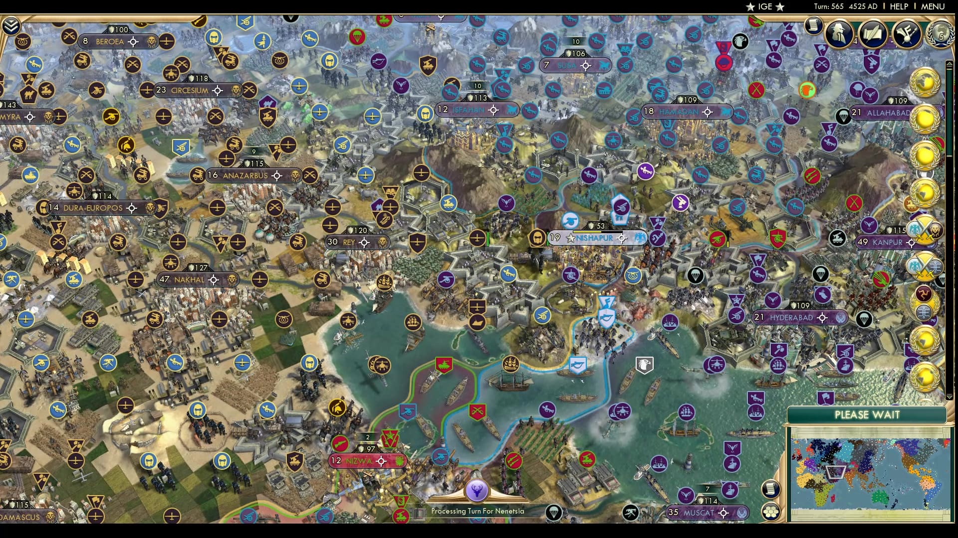 CBR In-Game Screenshot of The Seljuks