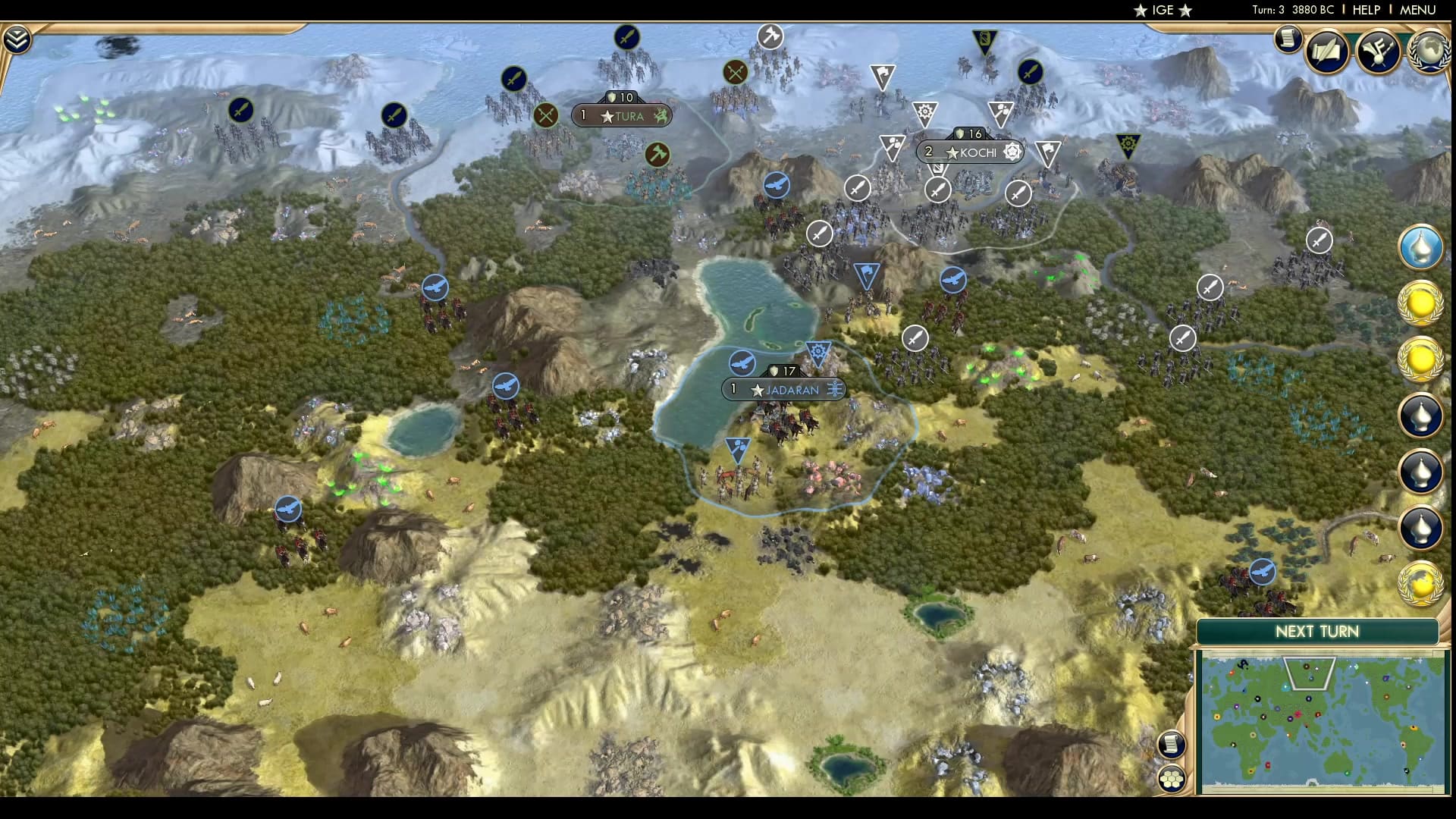 CBR In-Game Screenshot of The War In the North