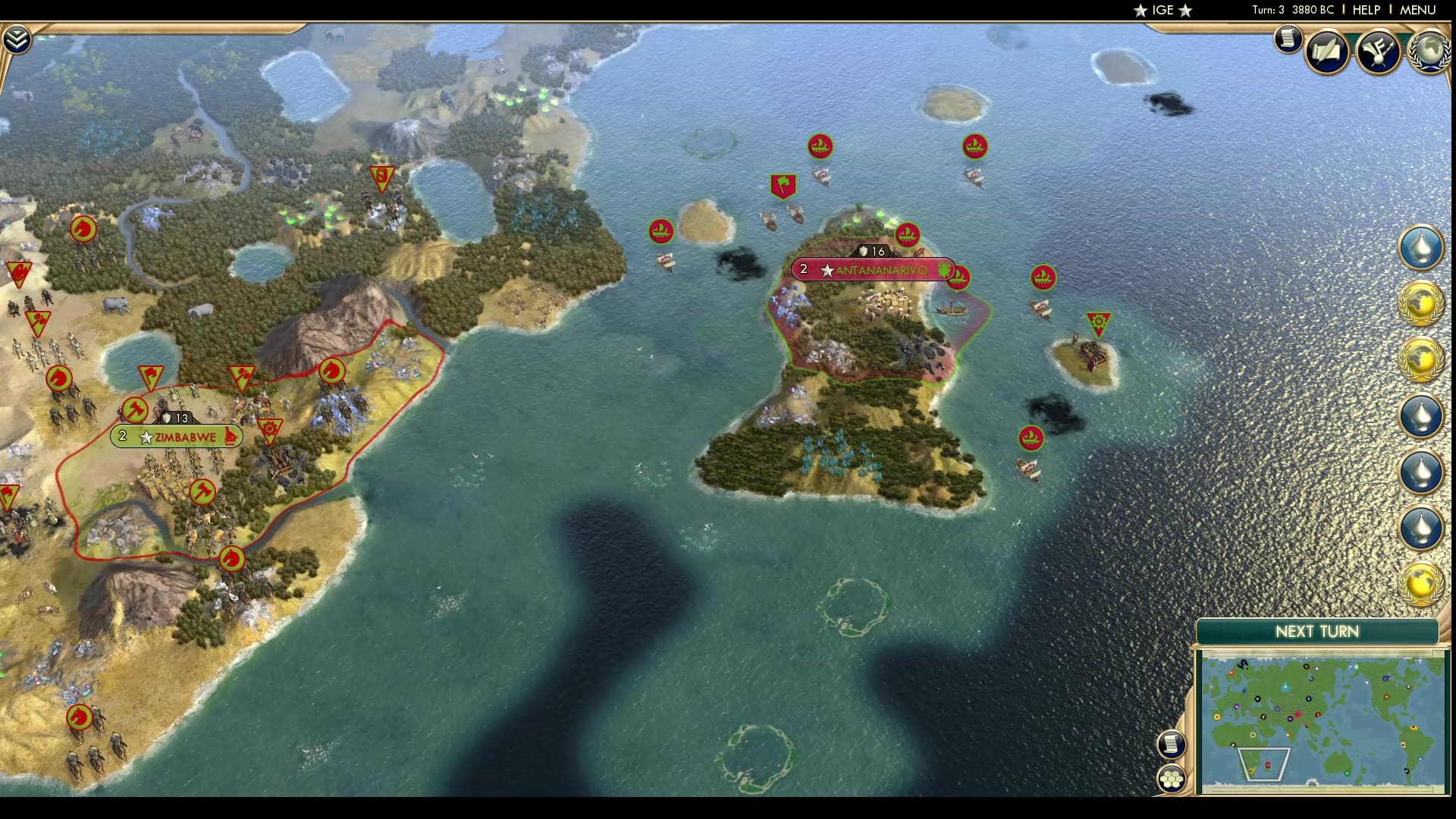 CBR In-Game Screenshot of Baba Yetu Mother****ers!