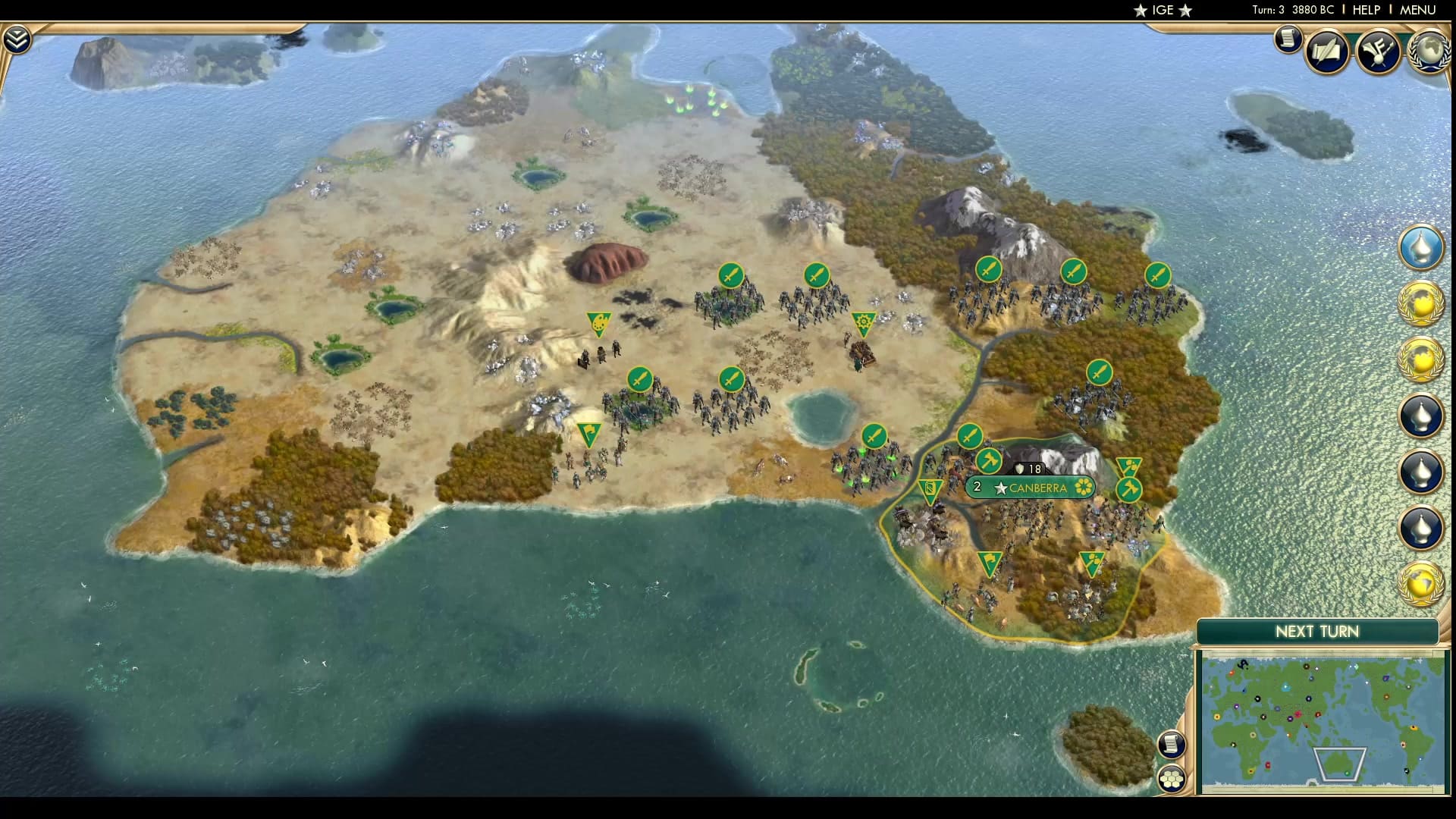 CBR In-Game Screenshot of Welcome to the Outback!