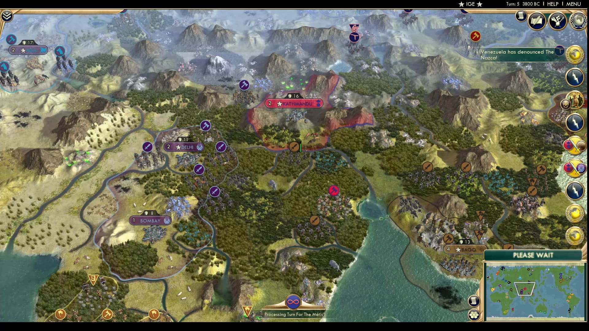 CBR In-Game Screenshot of WAR! What is it Good For?