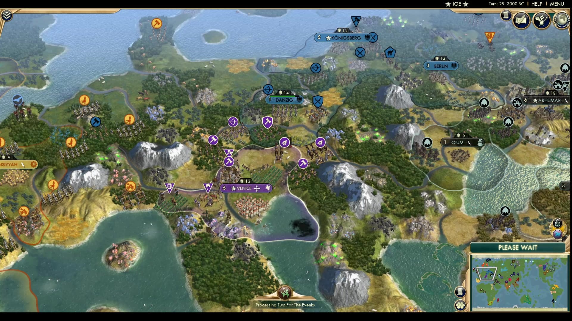 CBR In-Game Screenshot of Purple Disappointment