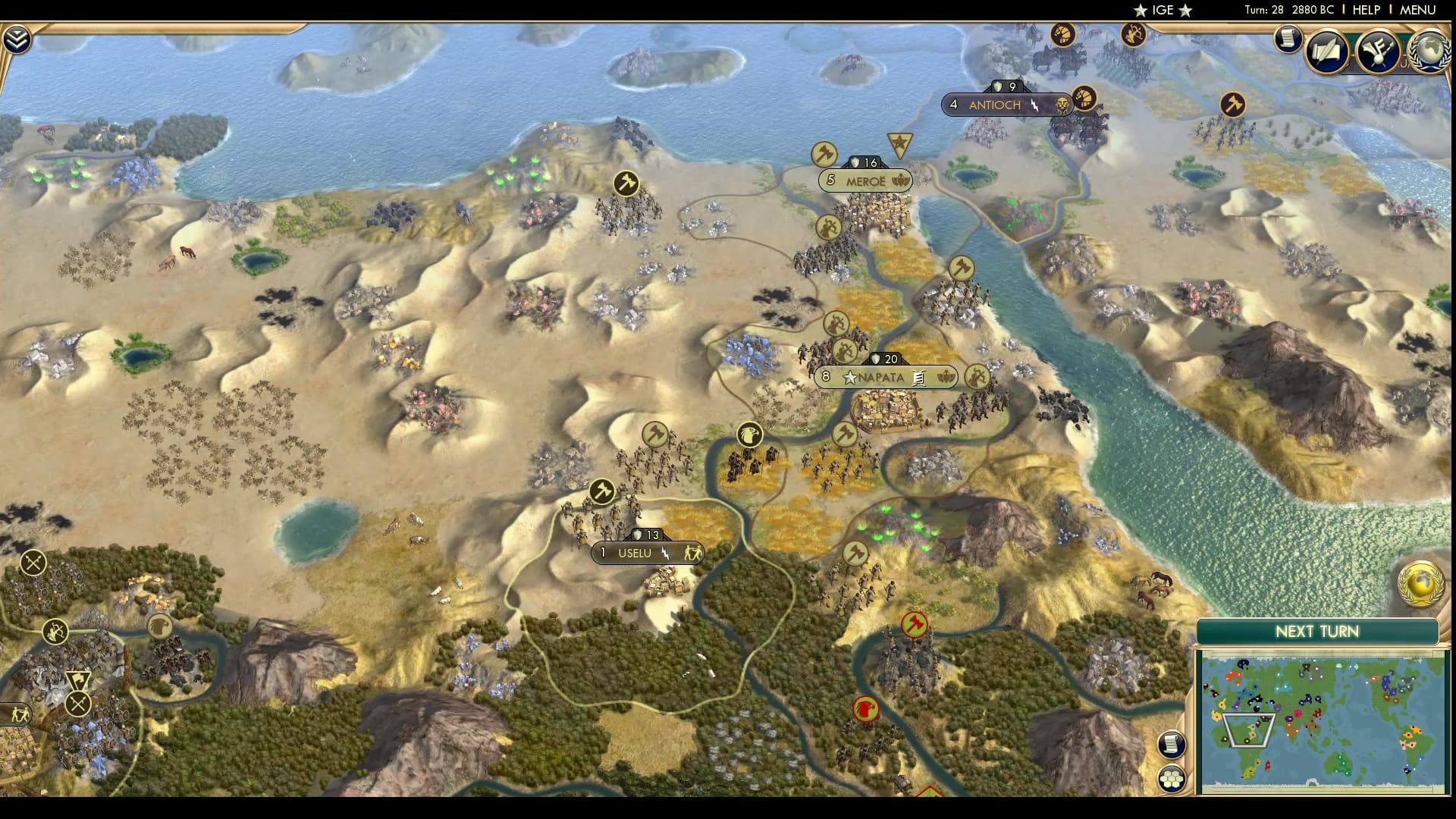 CBR In-Game Screenshot of I want to Uselu the Nile River