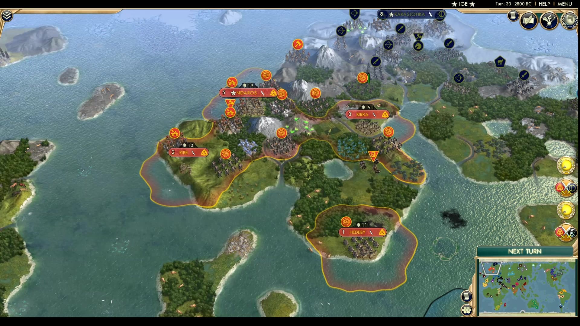 CBR In-Game Screenshot of The War of the Wildmen