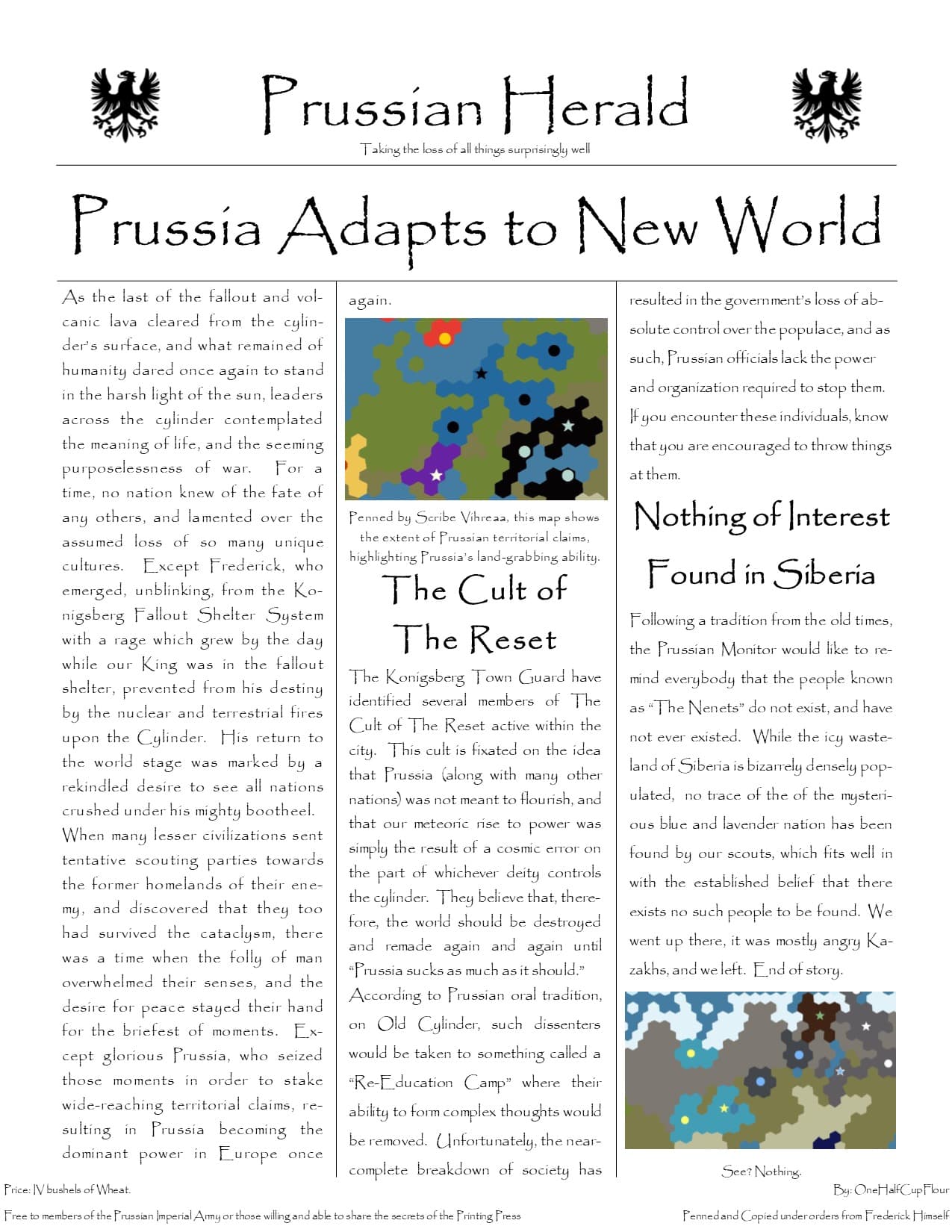 CBR In-Game Screenshot of Prussian Herald