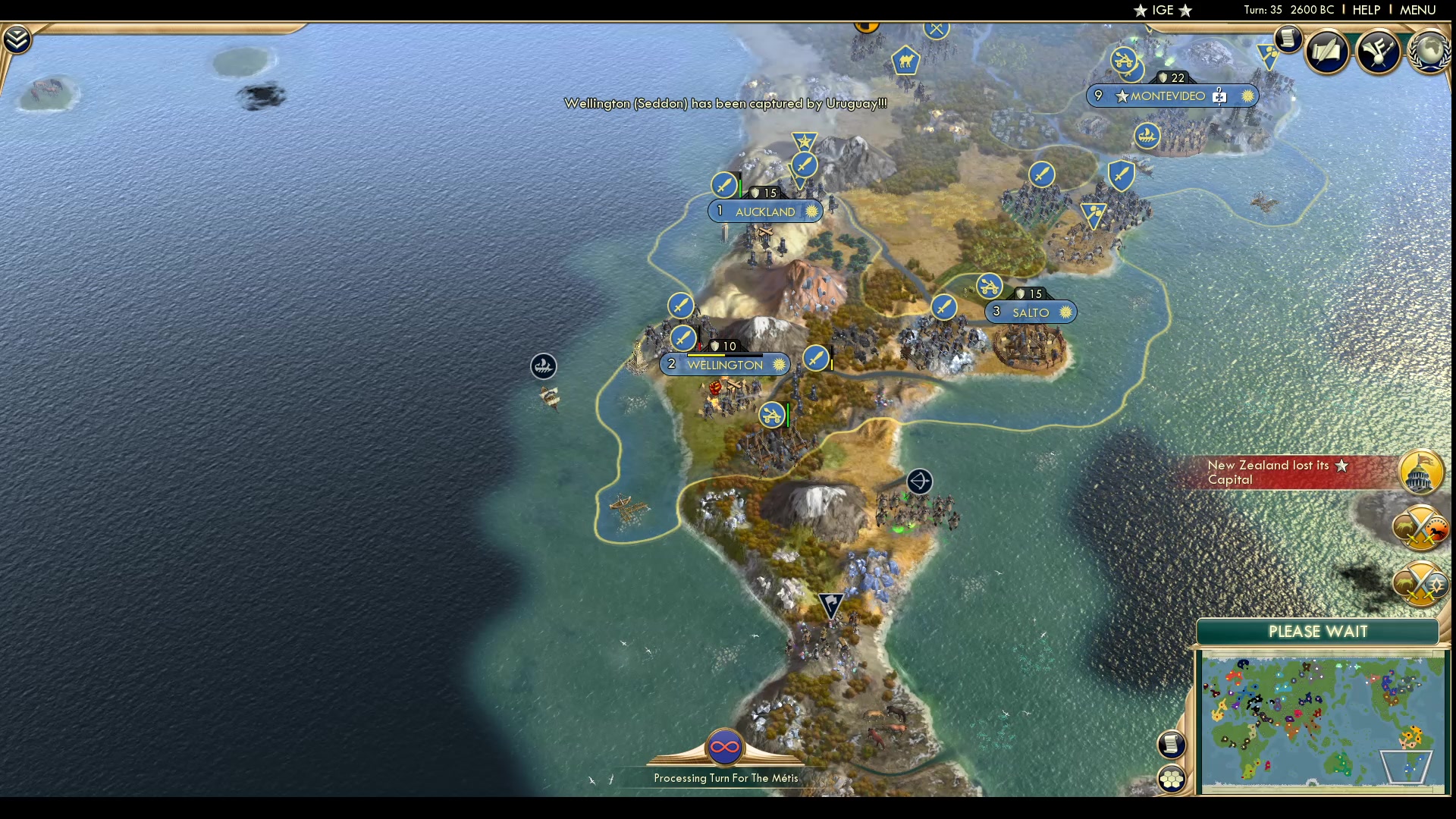 CBR In-Game Screenshot of Wellington Booted