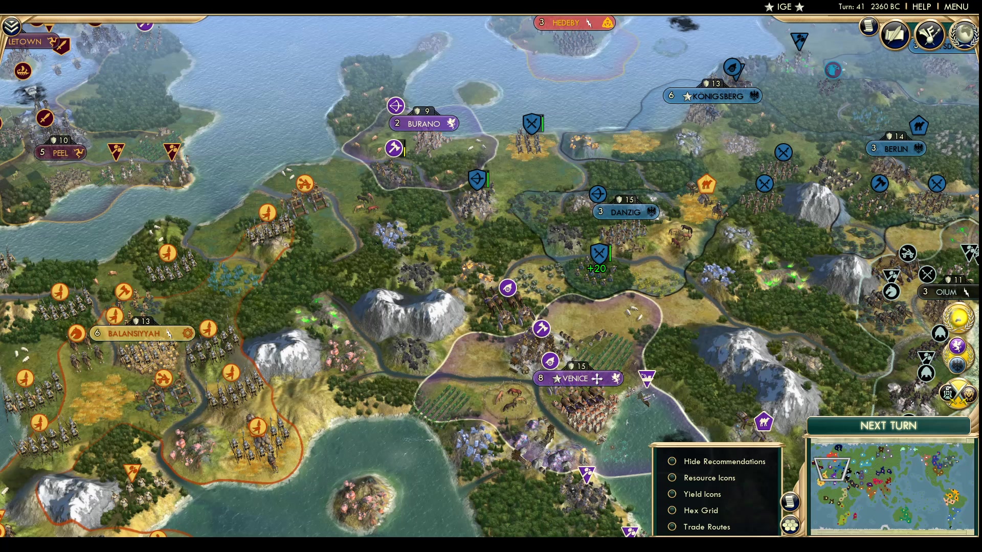 CBR In-Game Screenshot of Prussian Blues