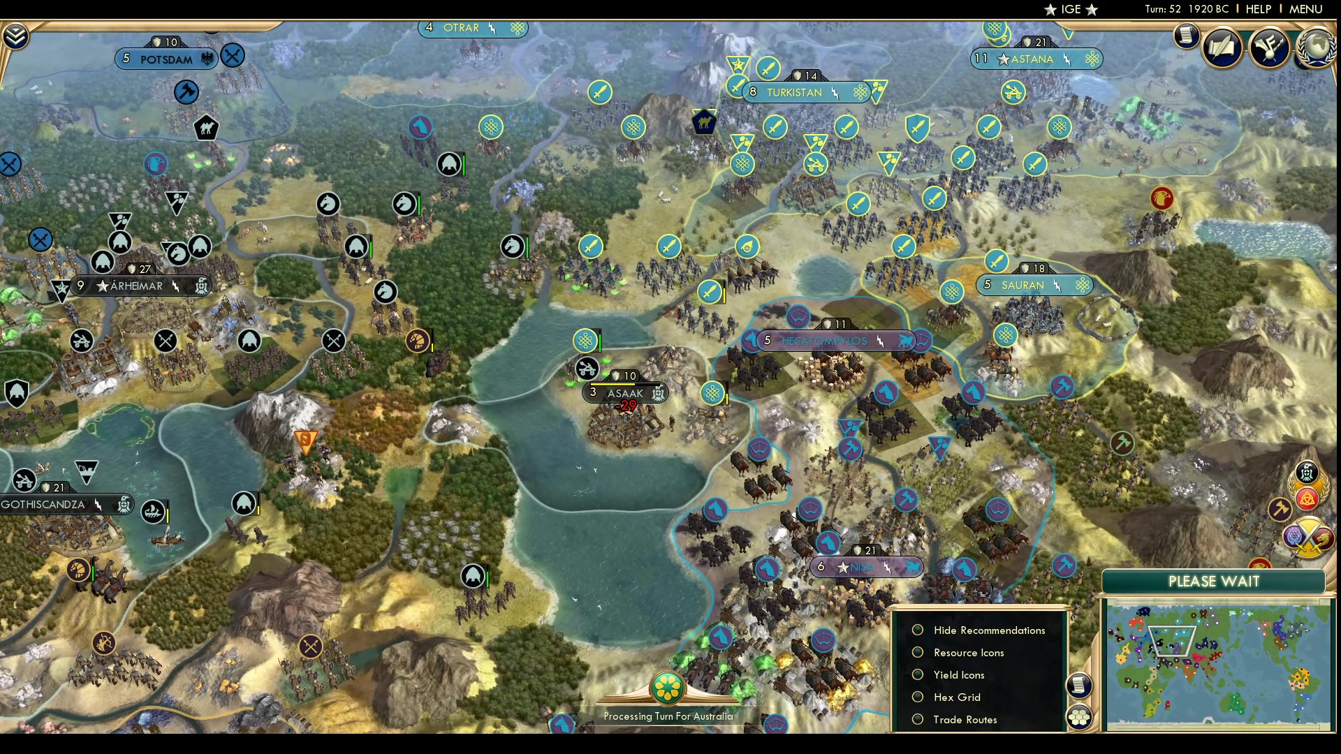 CBR In-Game Screenshot of A Saad State