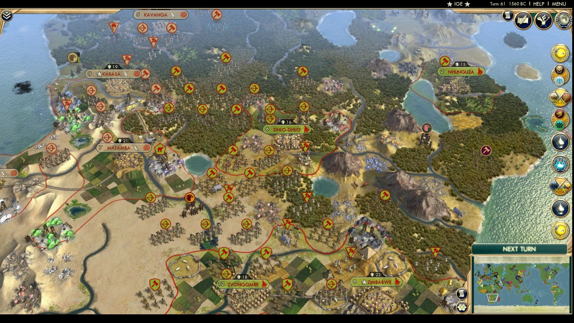 CBR In-Game Screenshot of Gathering Storm