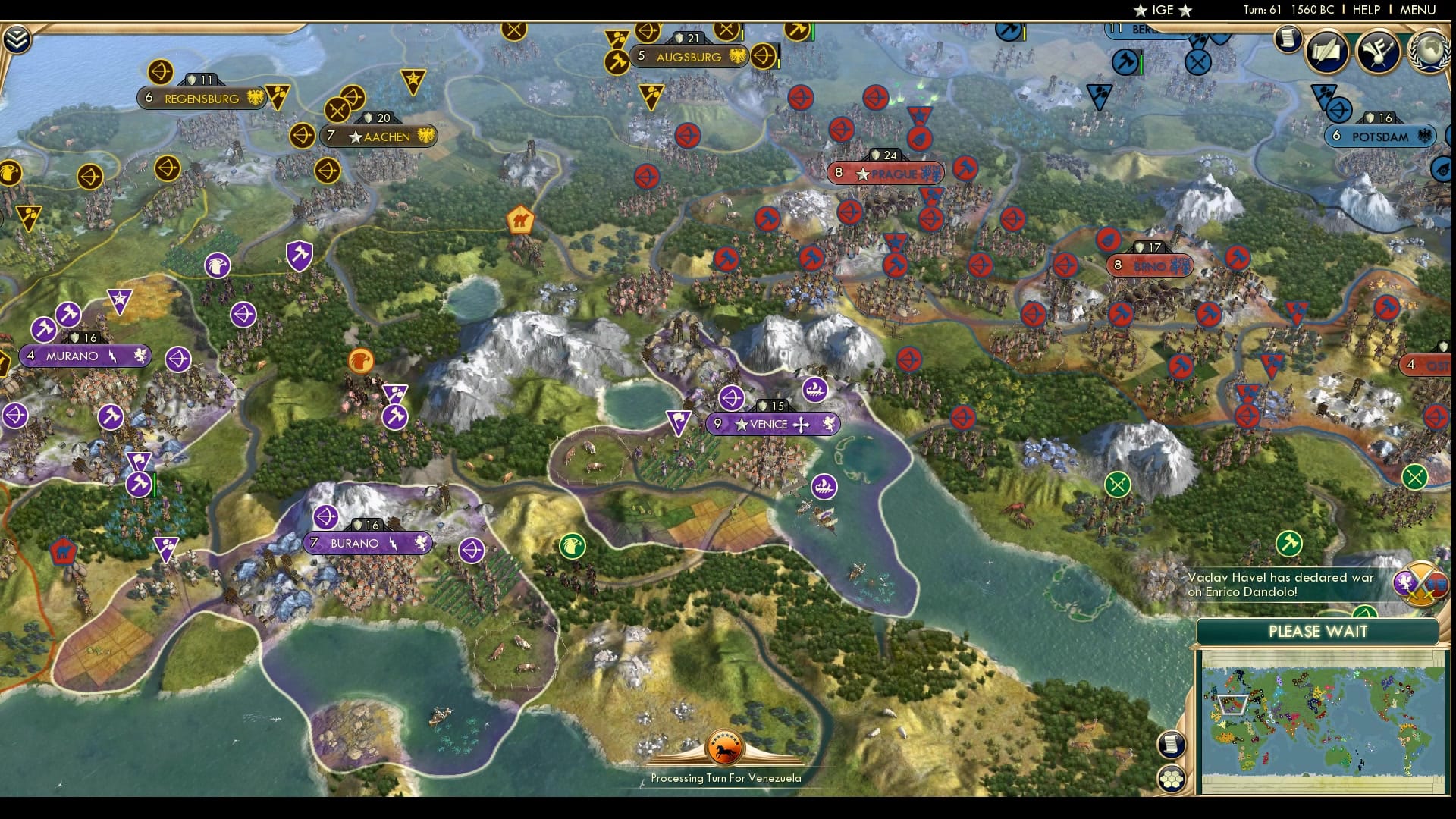 CBR In-Game Screenshot of Down But Not Out