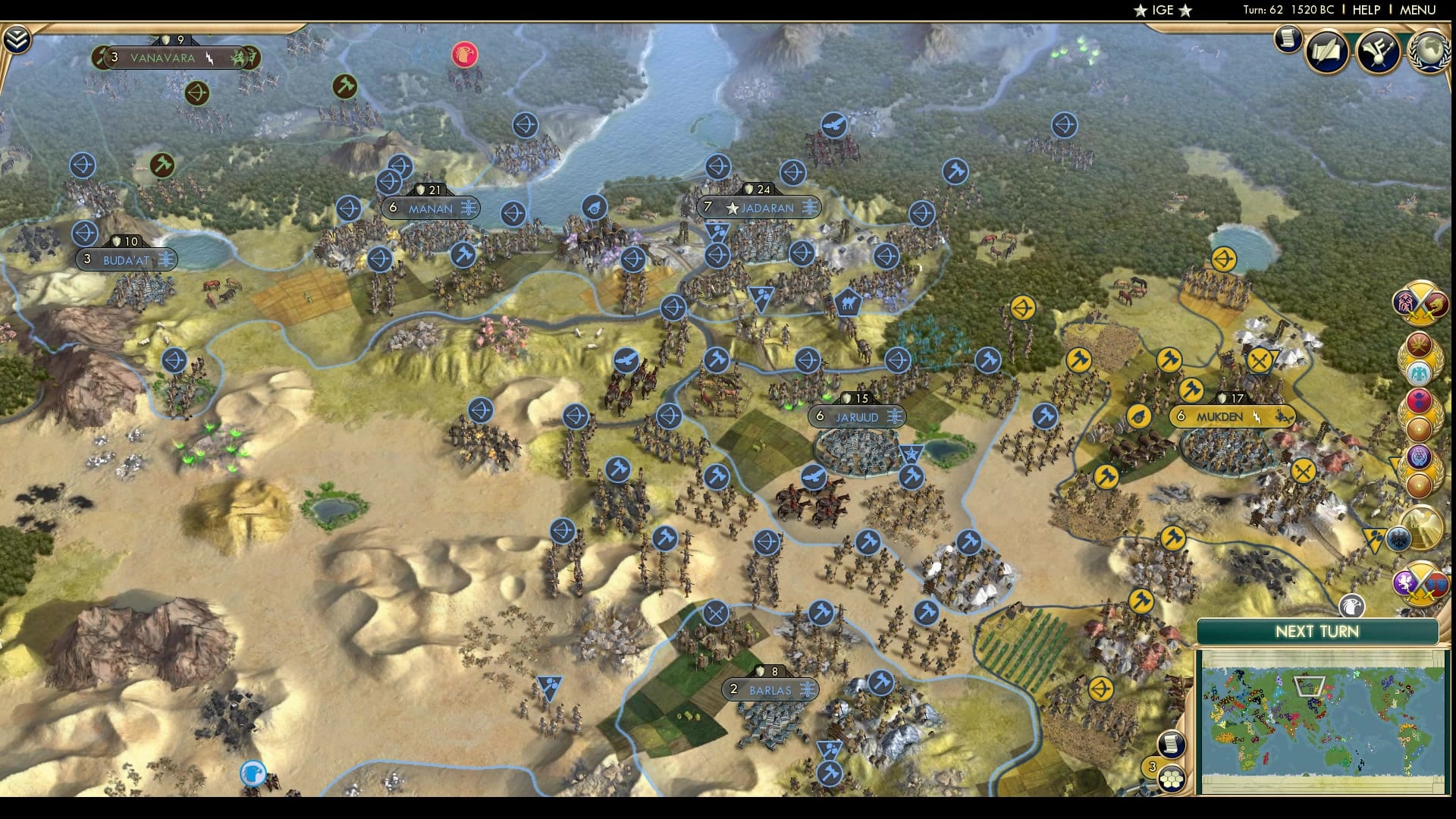 CBR In-Game Screenshot of Steppe Hordes