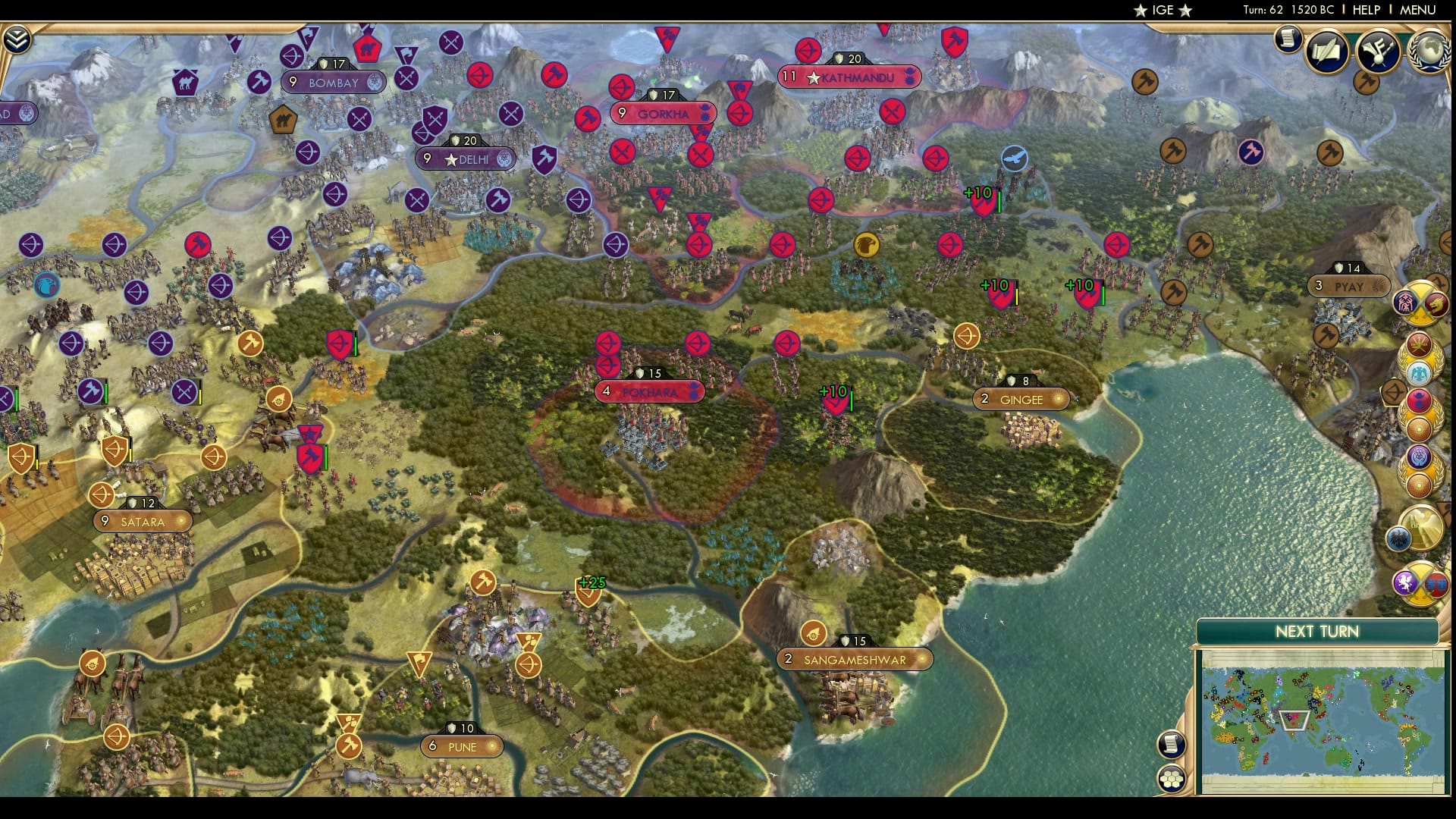 CBR In-Game Screenshot of The Coalition Fails