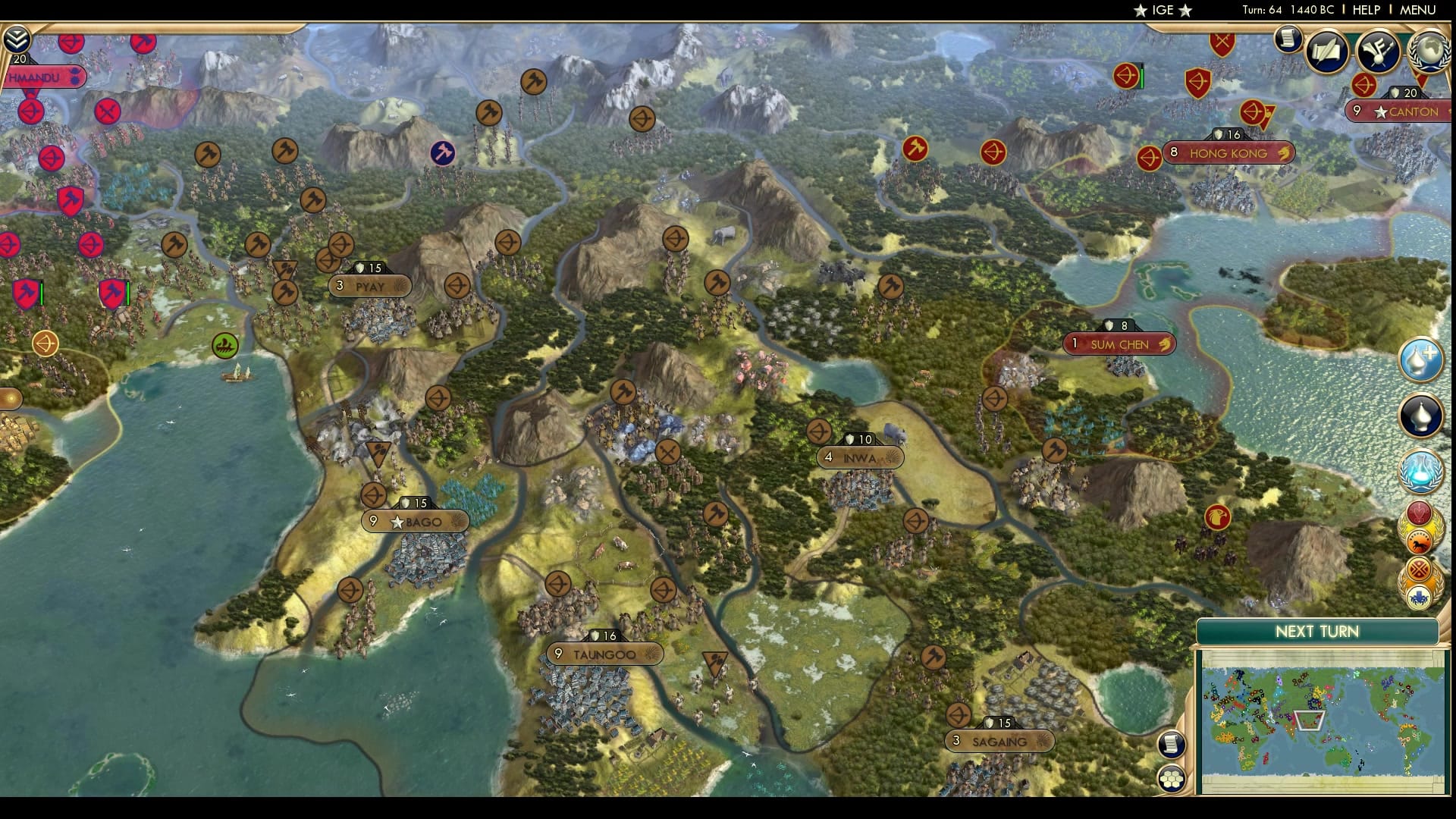 CBR In-Game Screenshot of Can, Tho