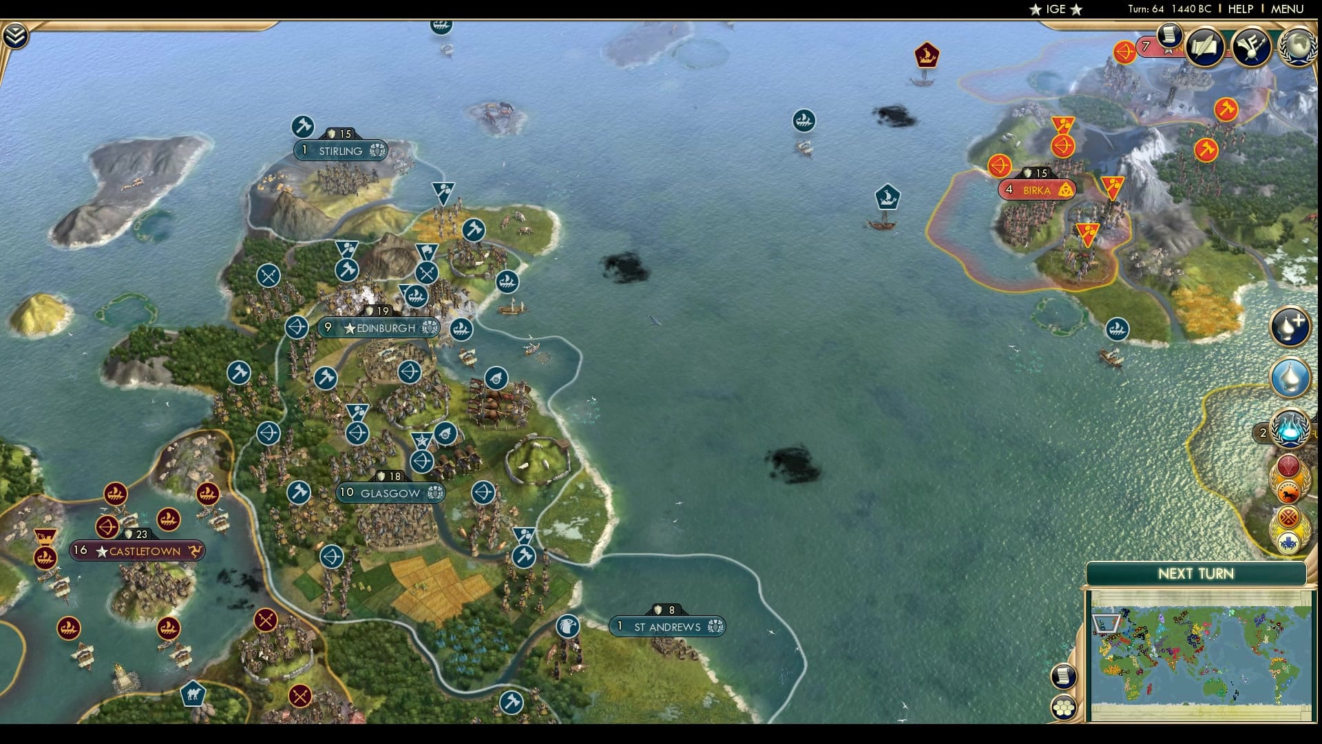 CBR In-Game Screenshot of How Does Scotland Know What a Saint Is?