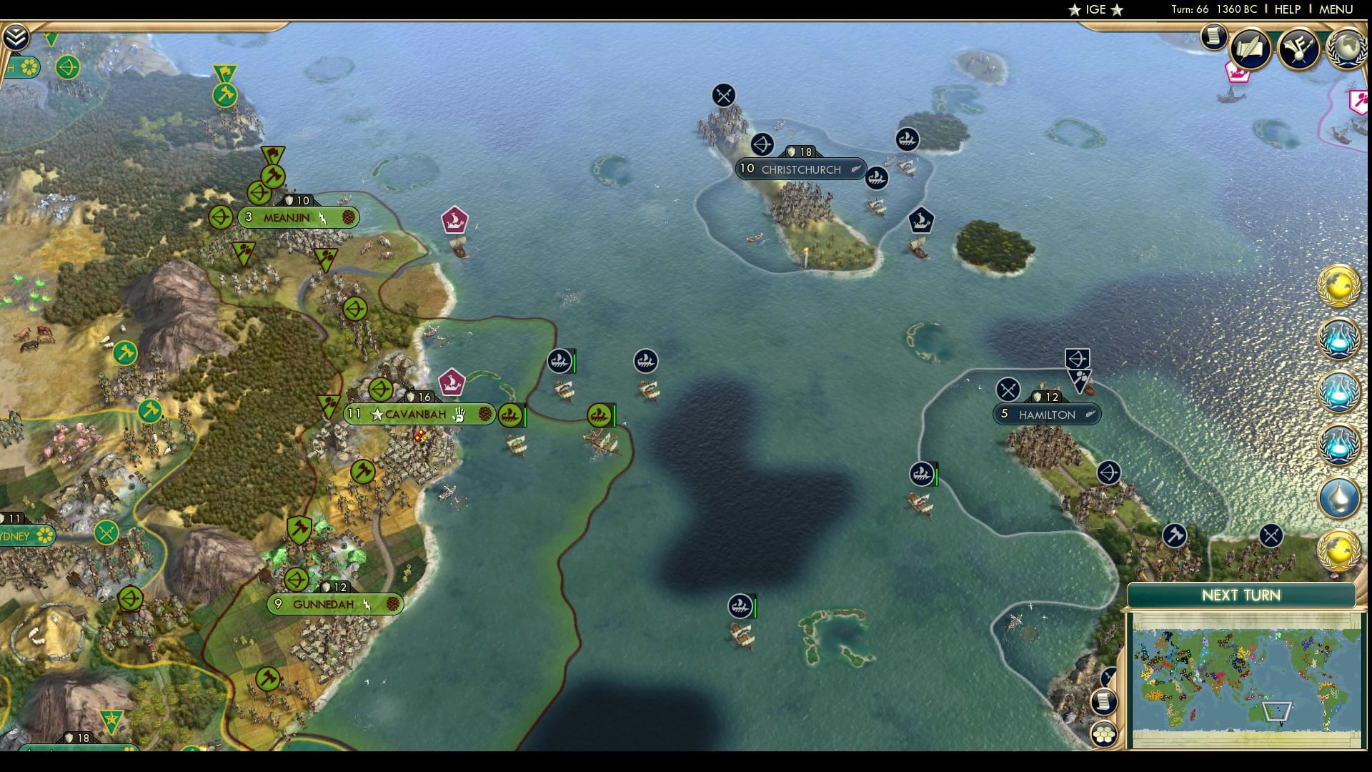 CBR In-Game Screenshot of Gunning For Gunnedah