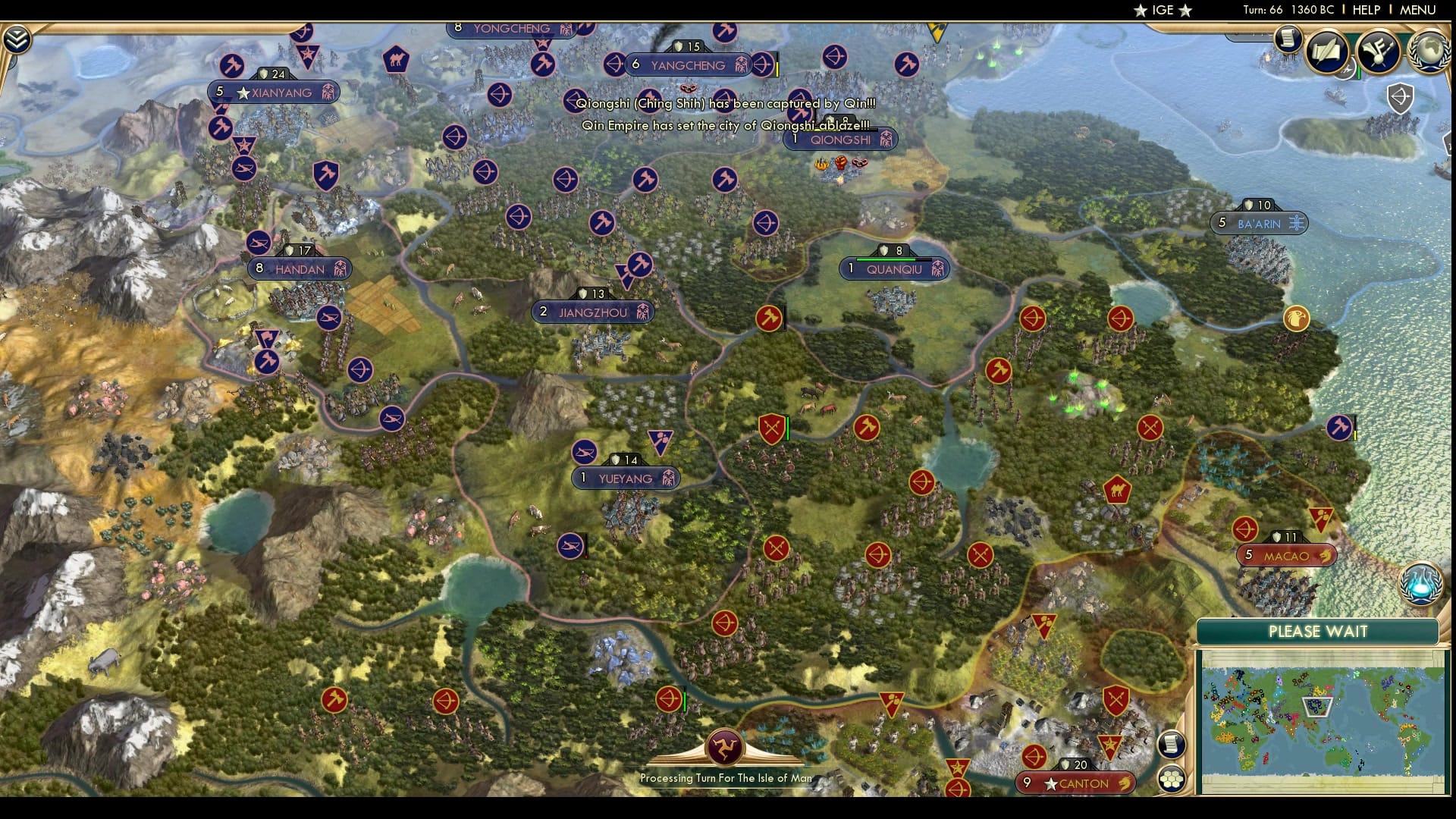 CBR In-Game Screenshot of Burn, Baby, Burn